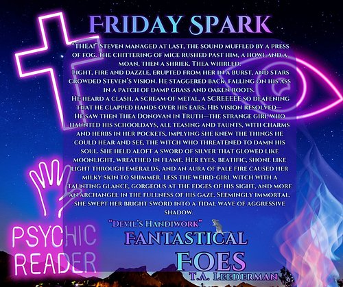 We interrupt this week of beta reader gratitude for a little #FridaySpark, hosted by @maratheauthor! This week's word was 