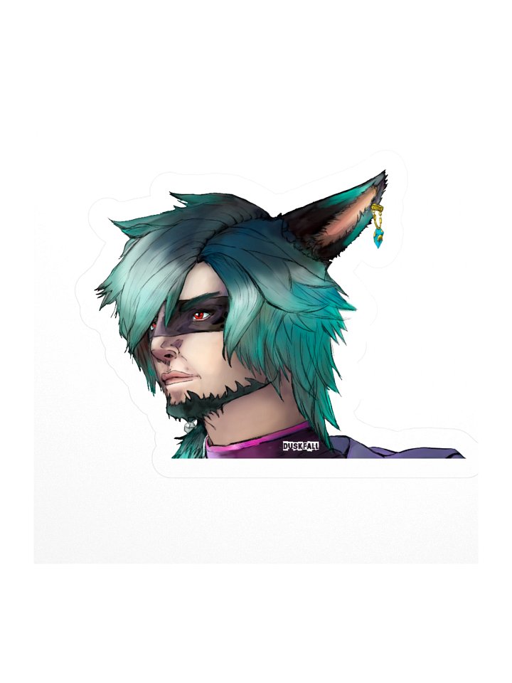 Mystic Miqo'te Vinyl Stickers product image (1)
