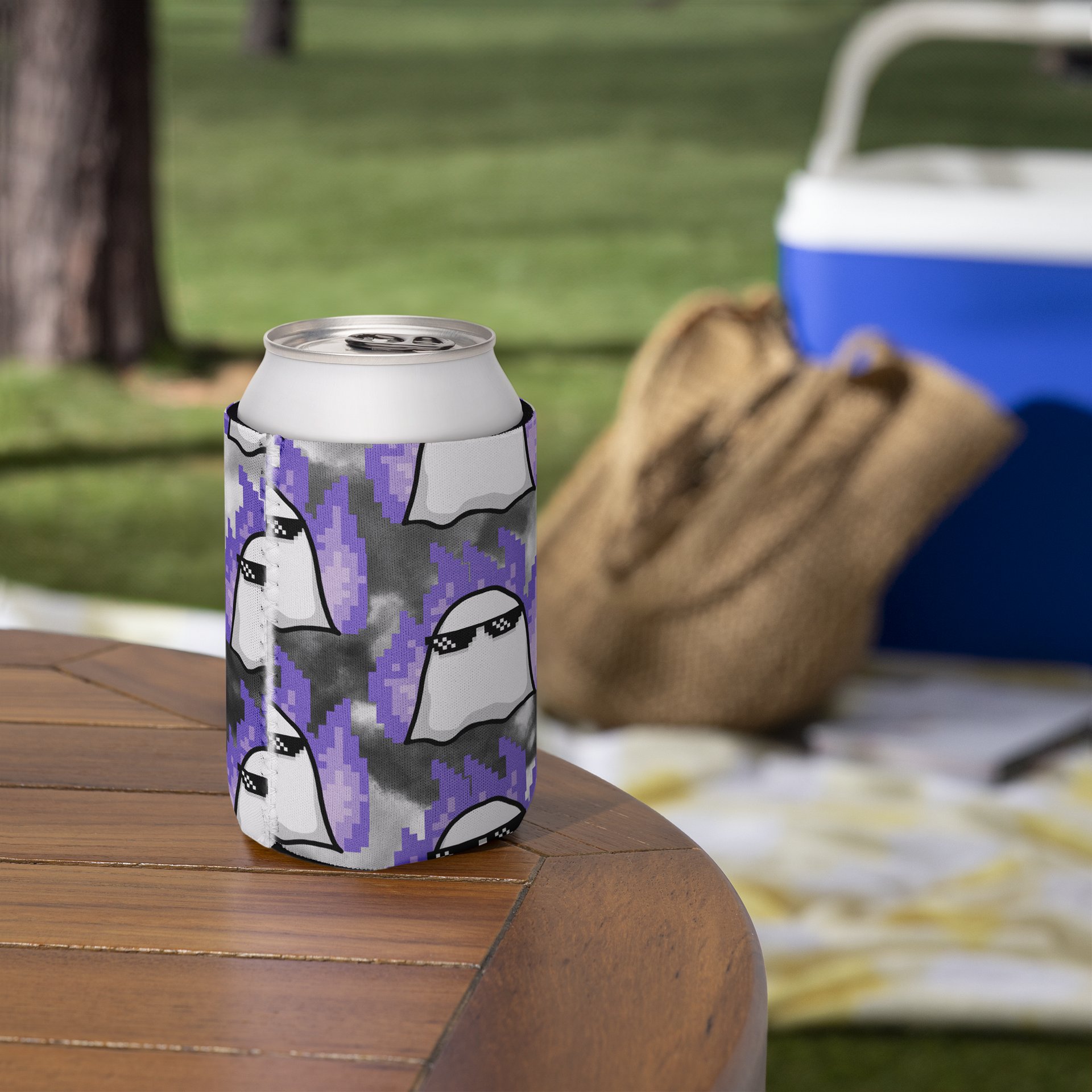 Ghost can coaster product image (5)
