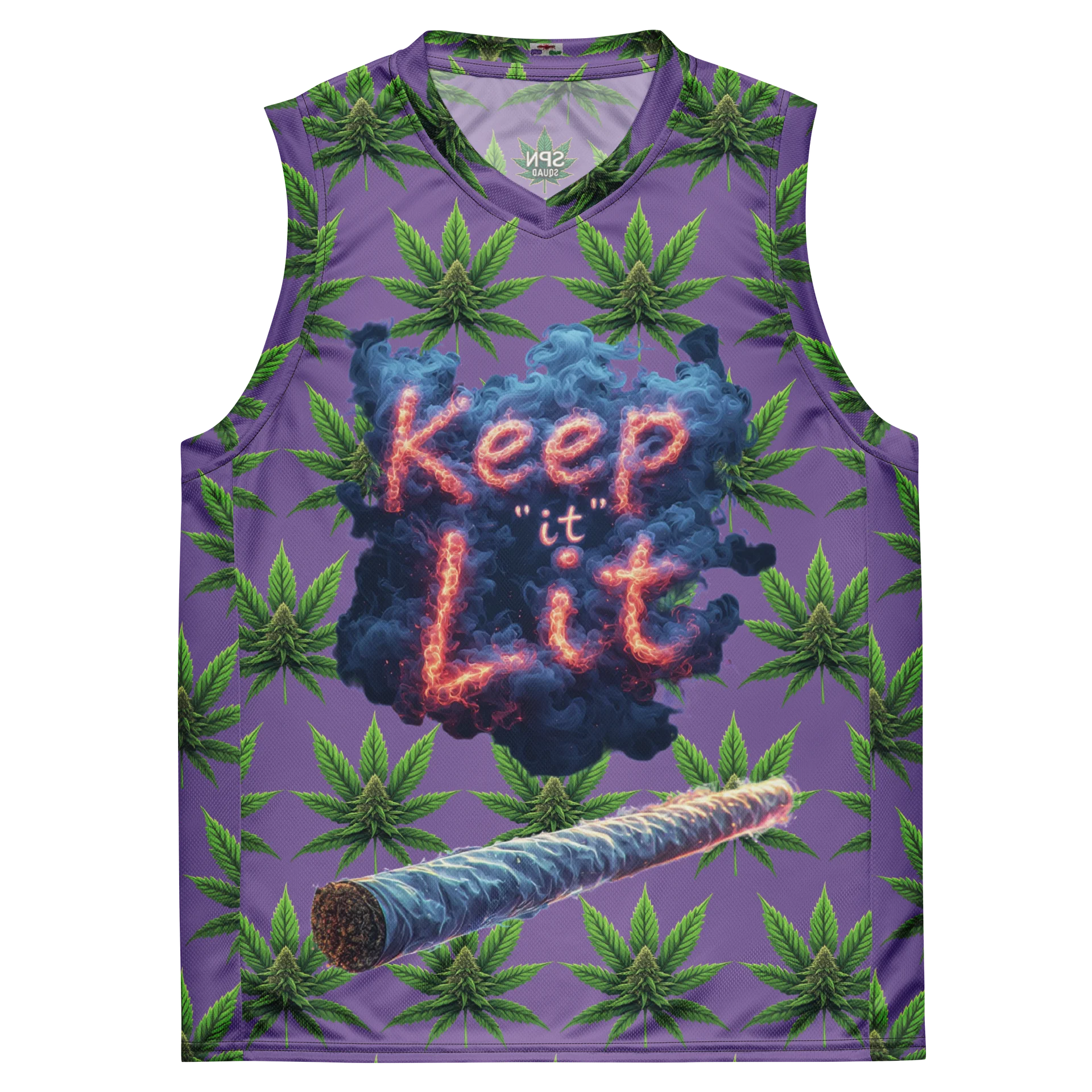 420 Unisex Basketball Jersey product image (2)