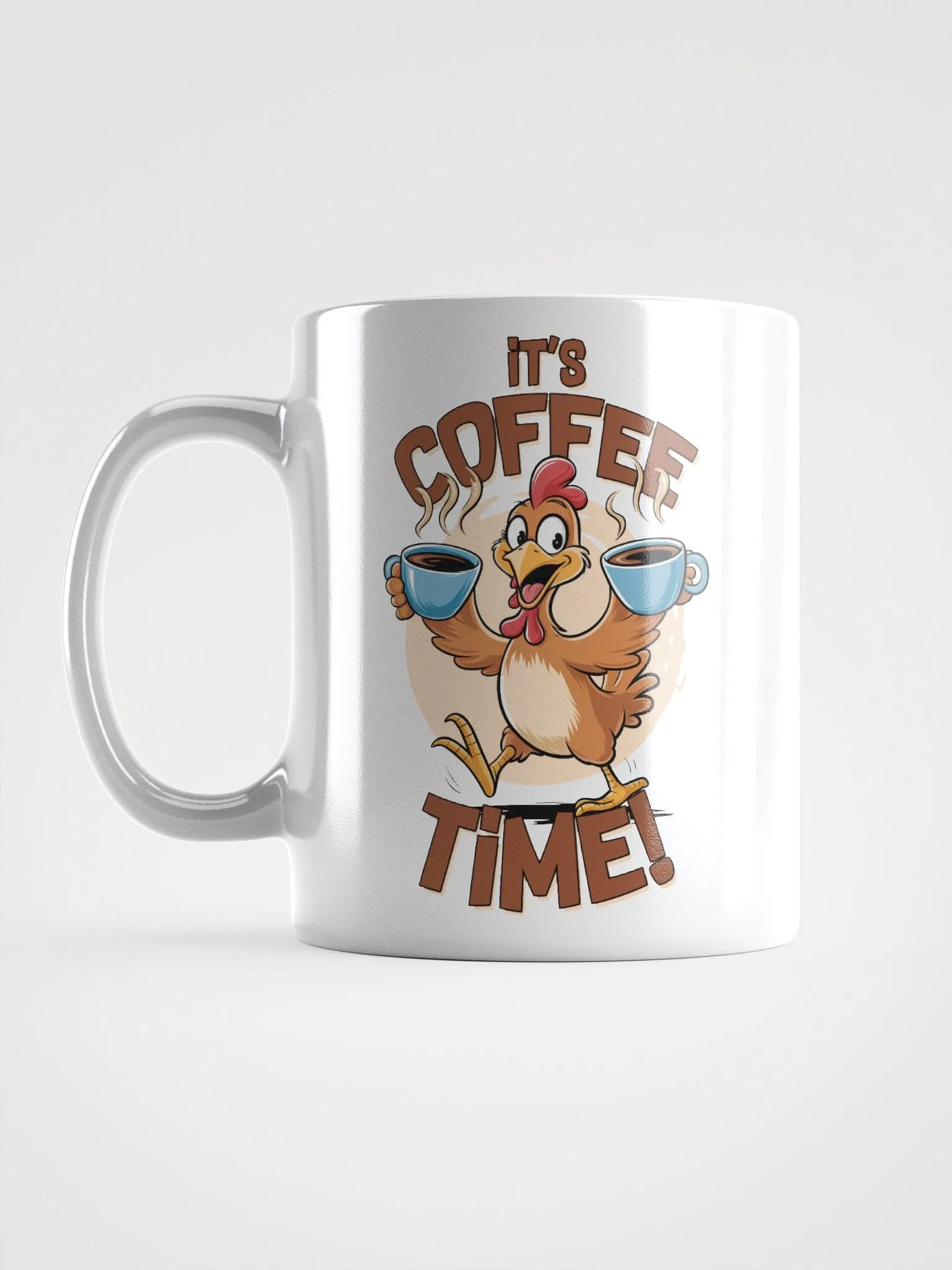 Cheerful Rooster Coffee Mug product image (6)