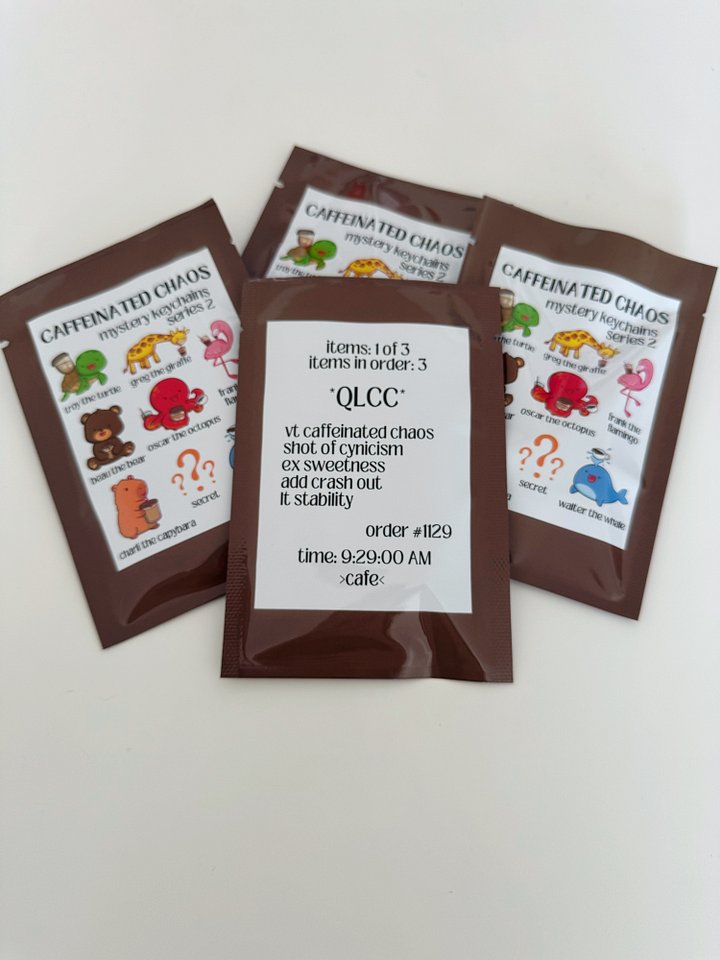 Caffeinated Chaos Mystery Keychains Series 2 product image (2)