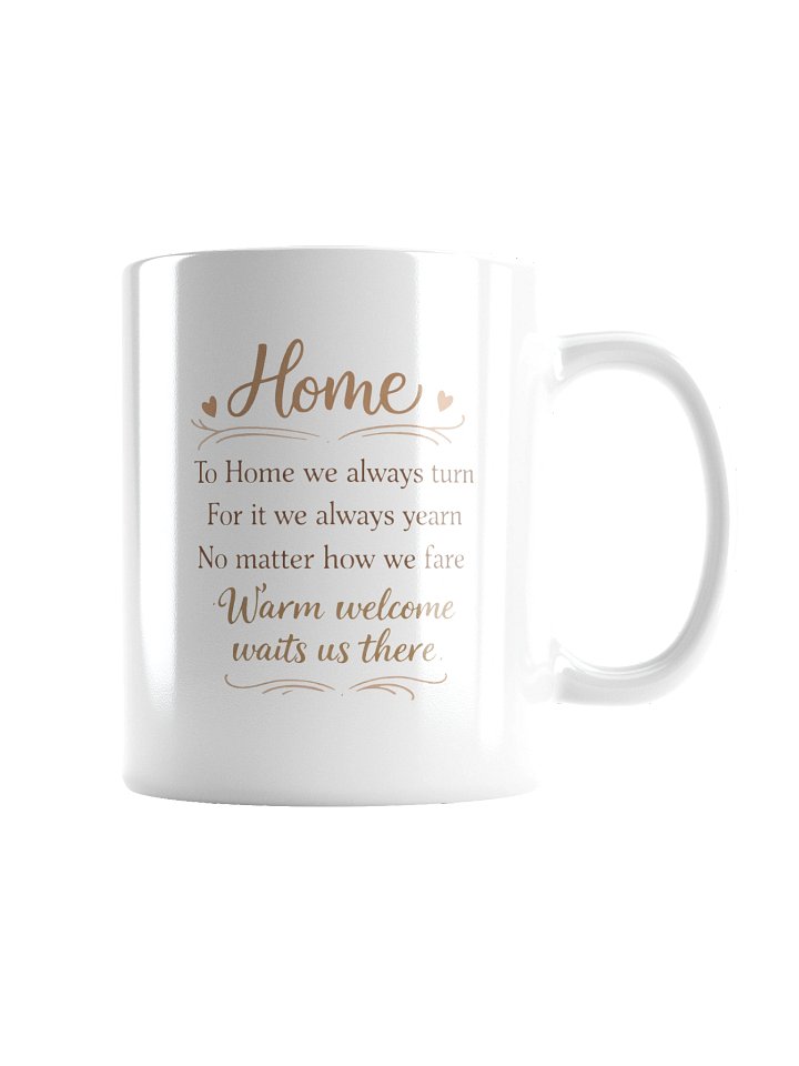Home Is Where the Warmth Lives – Cozy Cottage Mug product image (1)