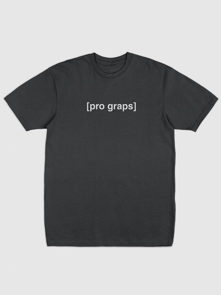 [pro graps] BLACK TEE product image (1)