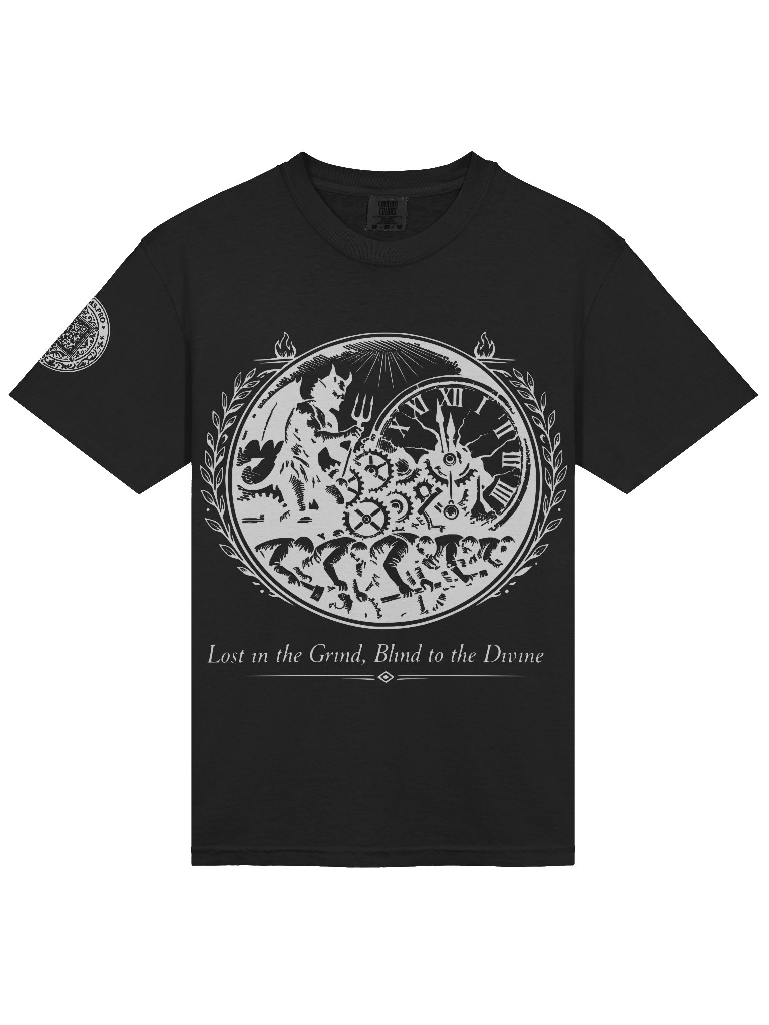 Lost in the Grind (White on Black/Color) product image (20)