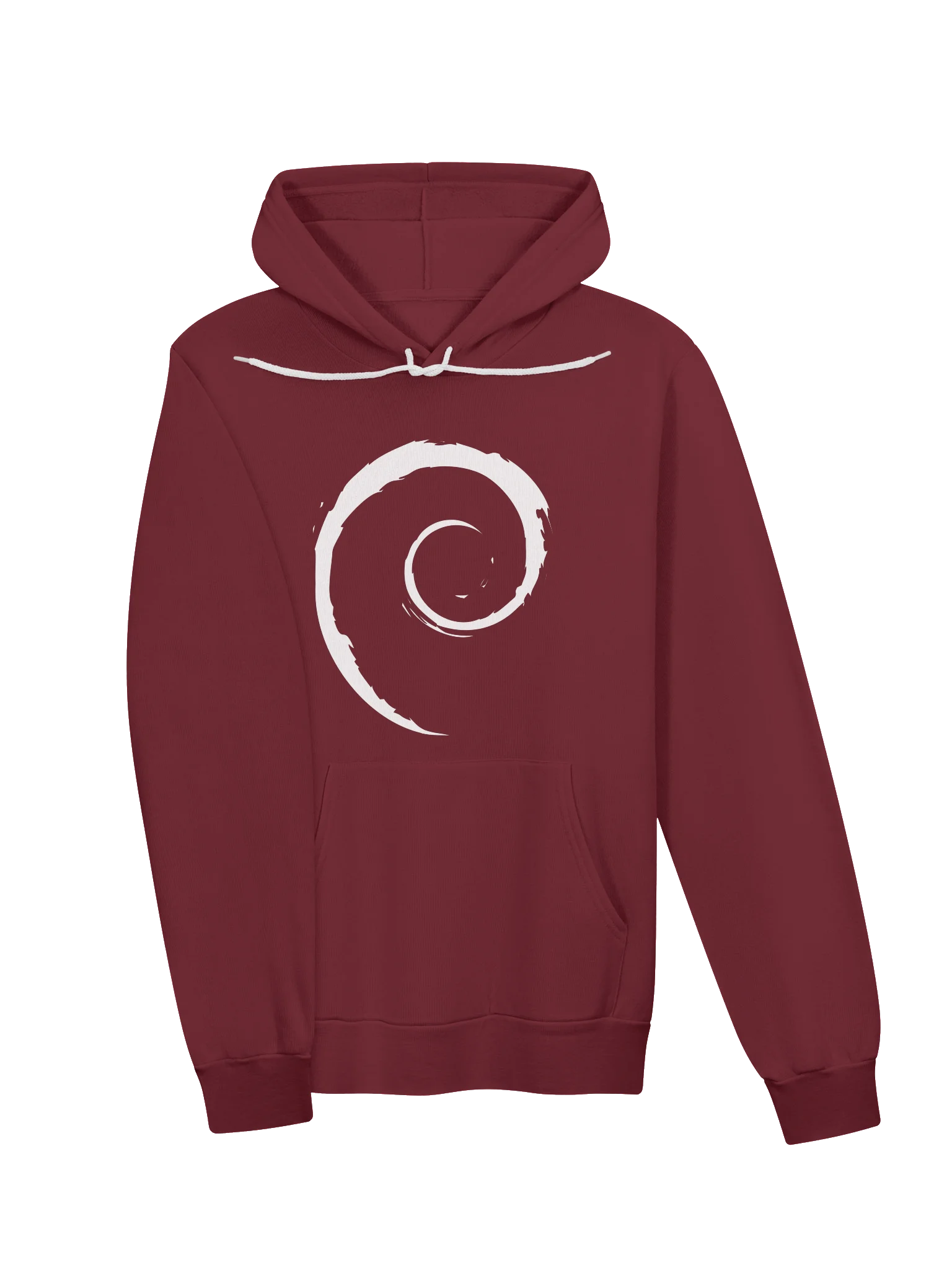 Hoodie with Debian Swirl product image (3)