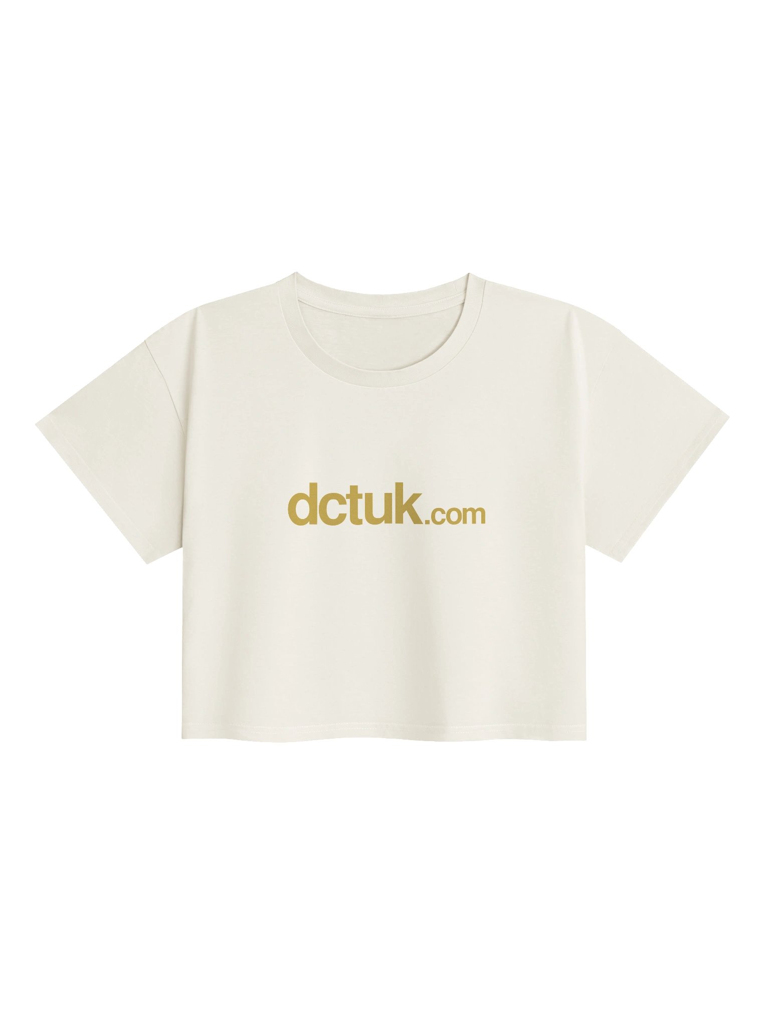 Women's DCTUK Crop Top Gold Logo product image (3)
