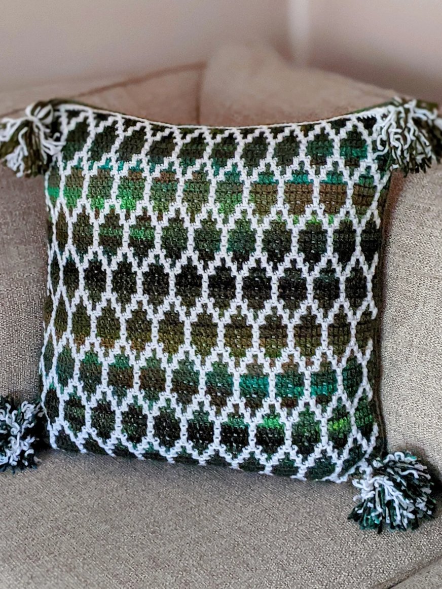 Surfside Mosaic Pillow Crochet Pattern product image (4)