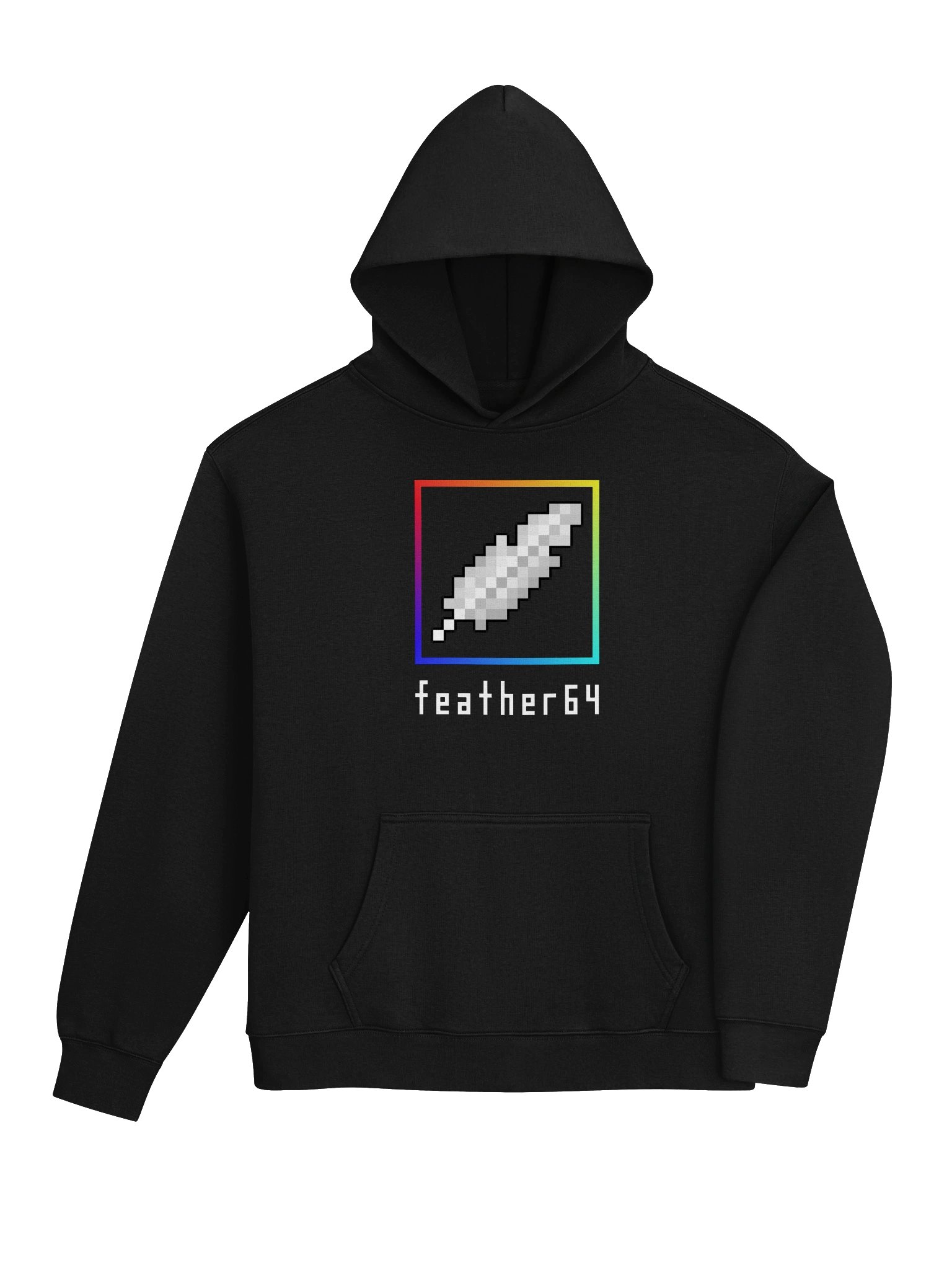 Feather64 Pullover Hoodie (Exposed Gamer) product image (4)