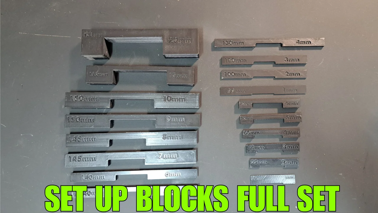 Metric Set Up Blocks 3D print files product image (6)