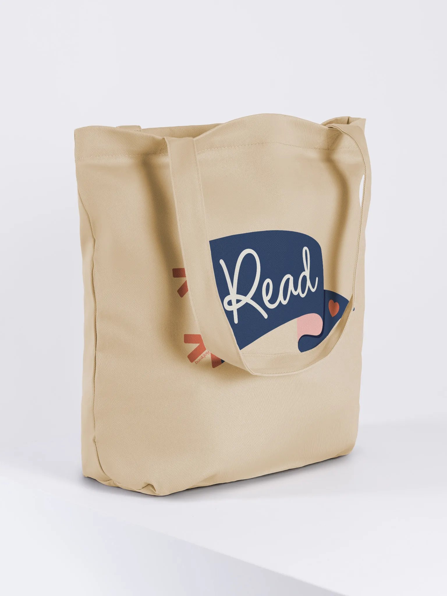 Go Team...Read! Blue Pennant Tote product image (3)