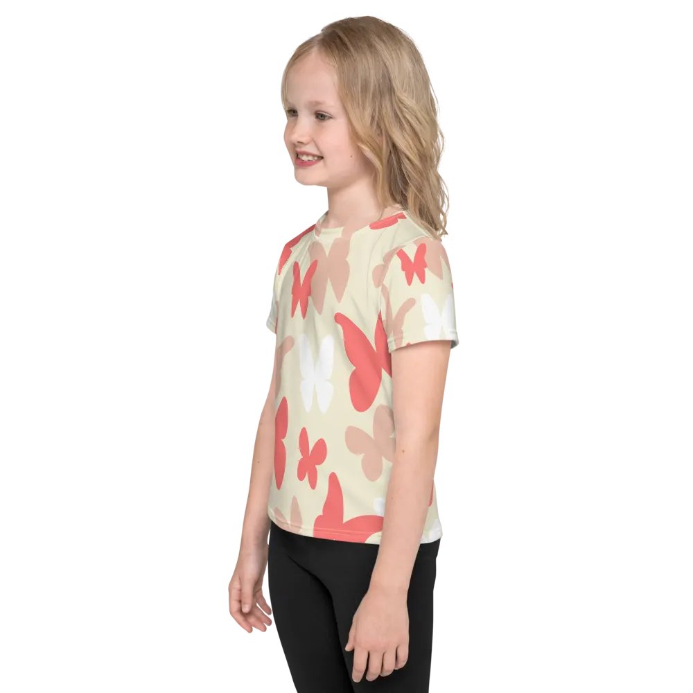 All-Over Print Kids Crew Neck T-Shirt product image (3)