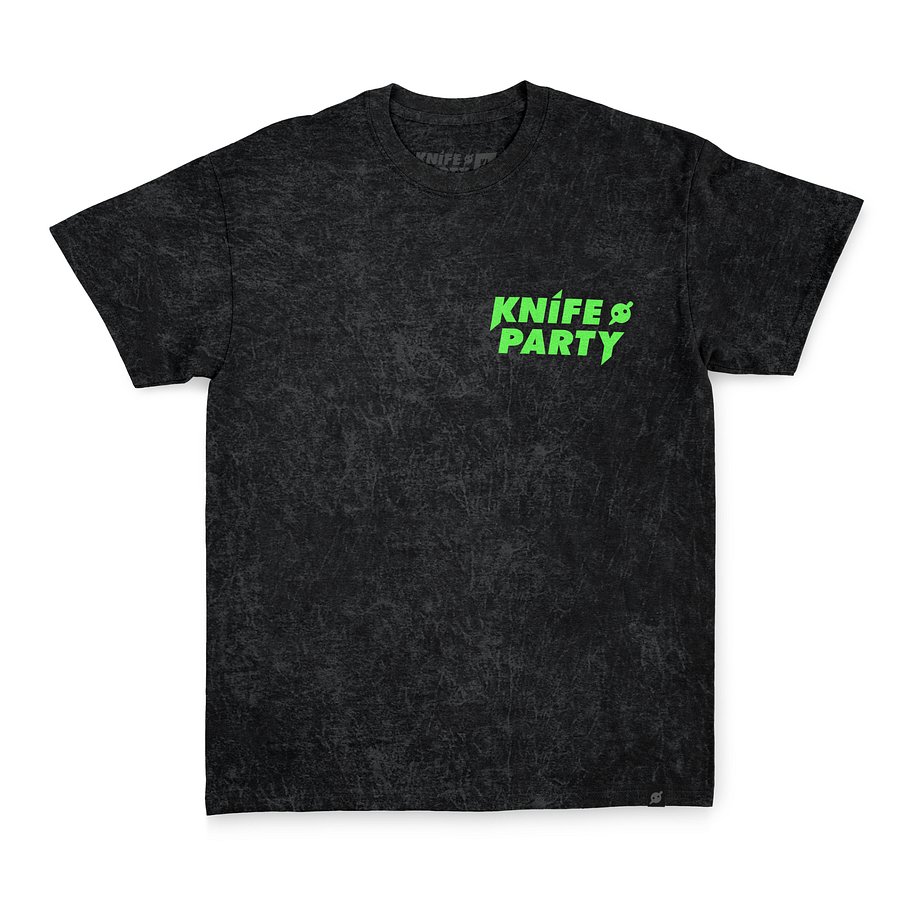 Playing With Power Glow In The Dark Tee (Black Oil Wash) product image (4)