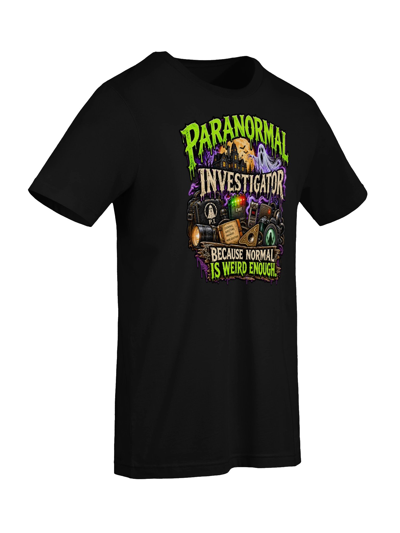 Paranormal Investigator Halloween Tee product image (7)