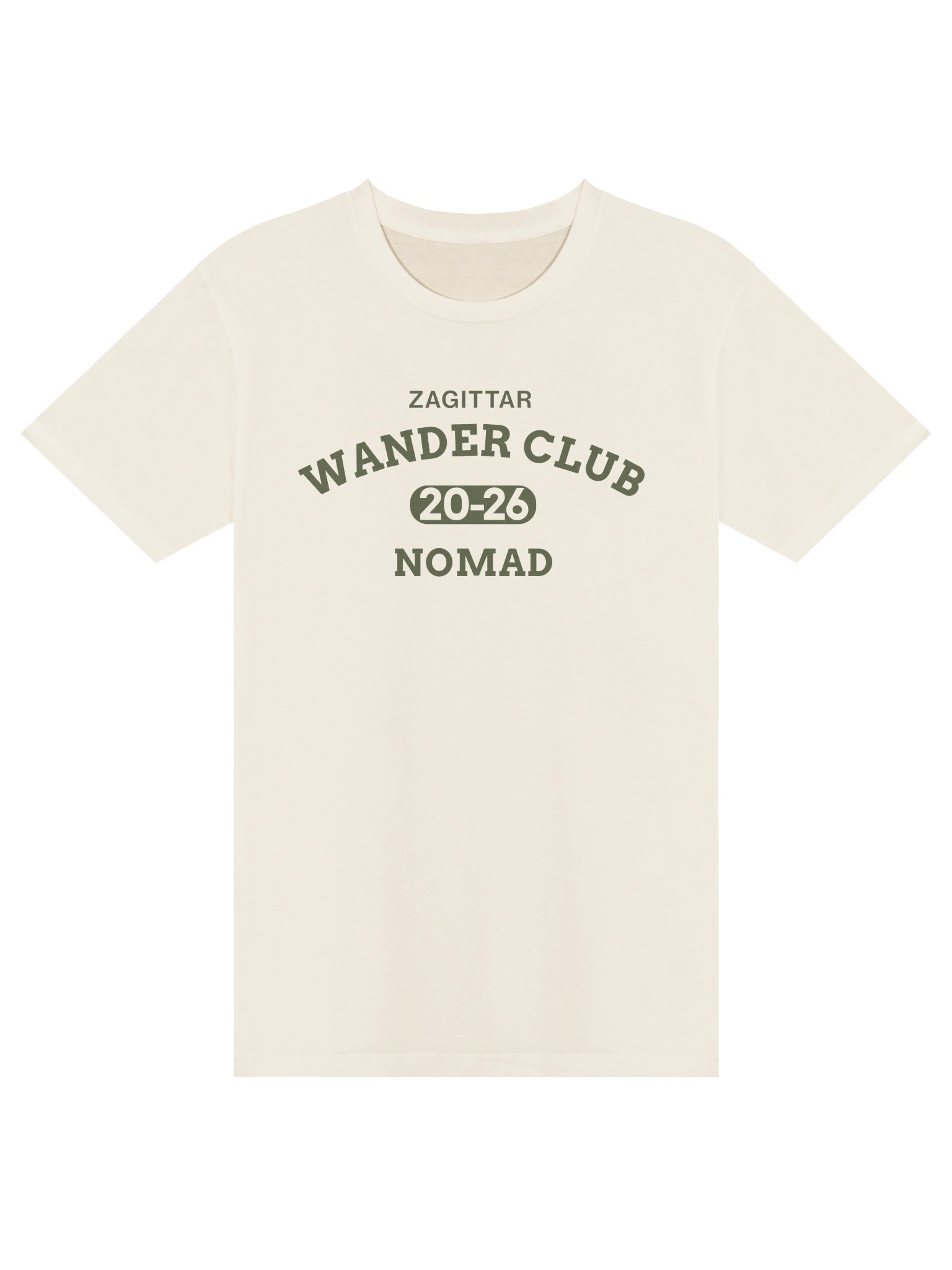Wander Club Tee · Natural product image (1)