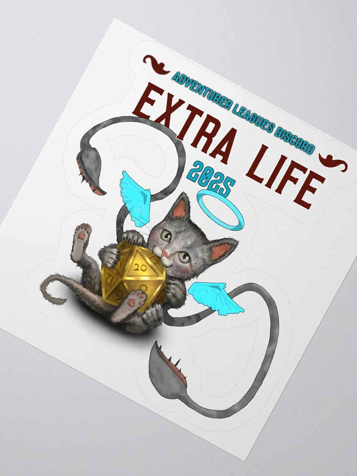 TAL Extra Life Design 2025 - "Displacer Baebeh" Sticker product image (5)
