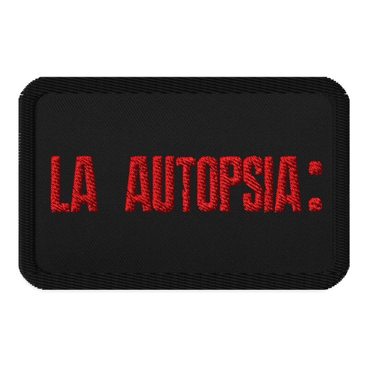 La Autopsia Vest Patch product image (1)