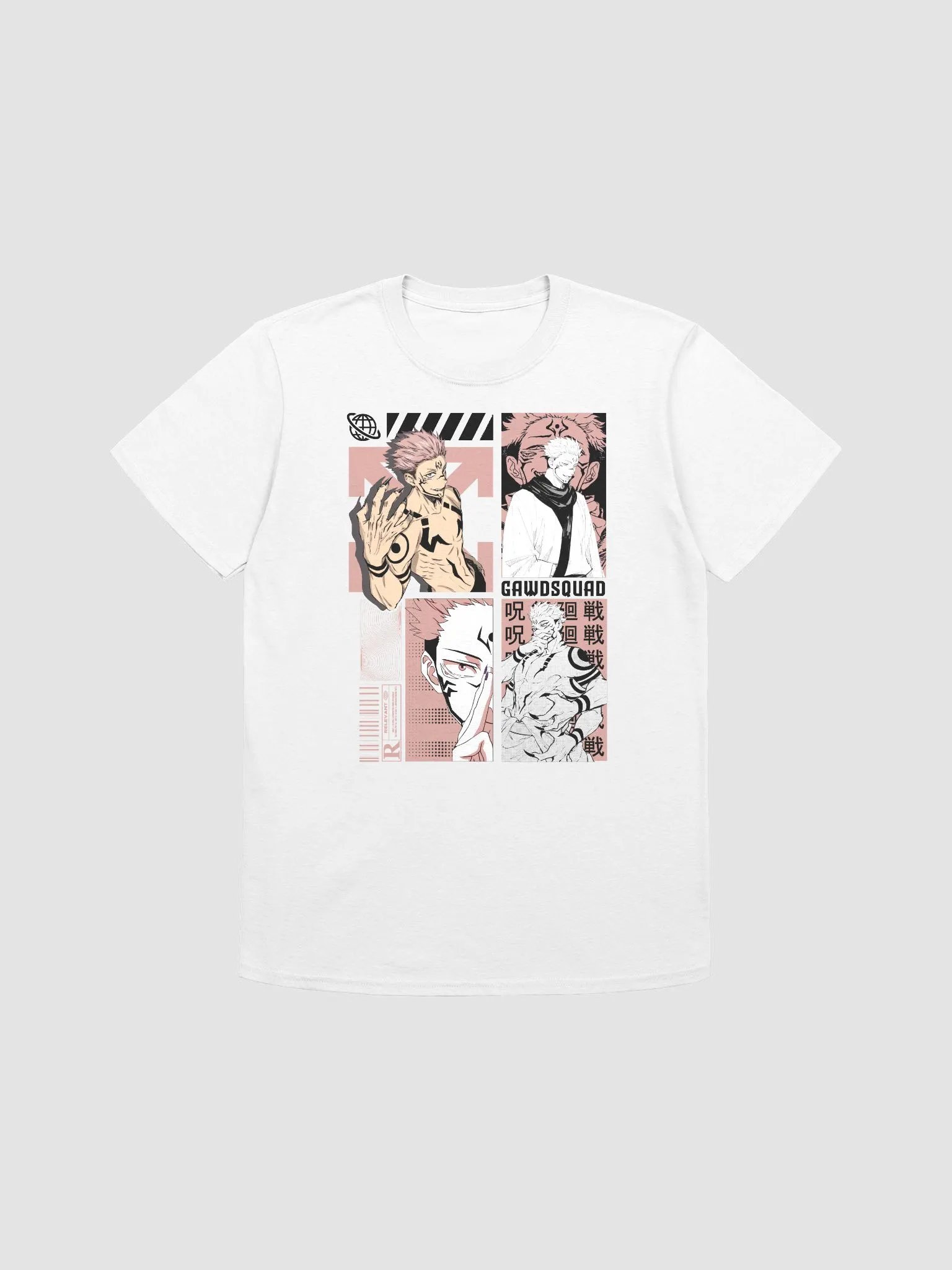 Sukuna Streetwear (White Shirt) product image (1)