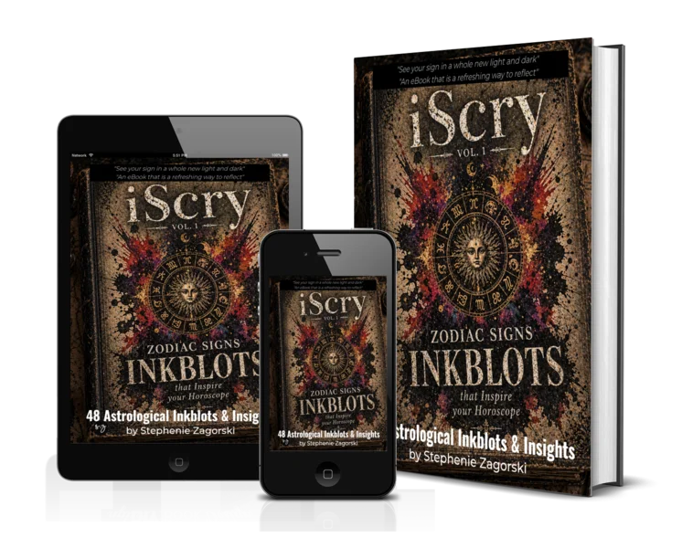 iScry vol. 1 ZODIAC SIGNS | 48 inkblots | eBook/PDF product image (2)