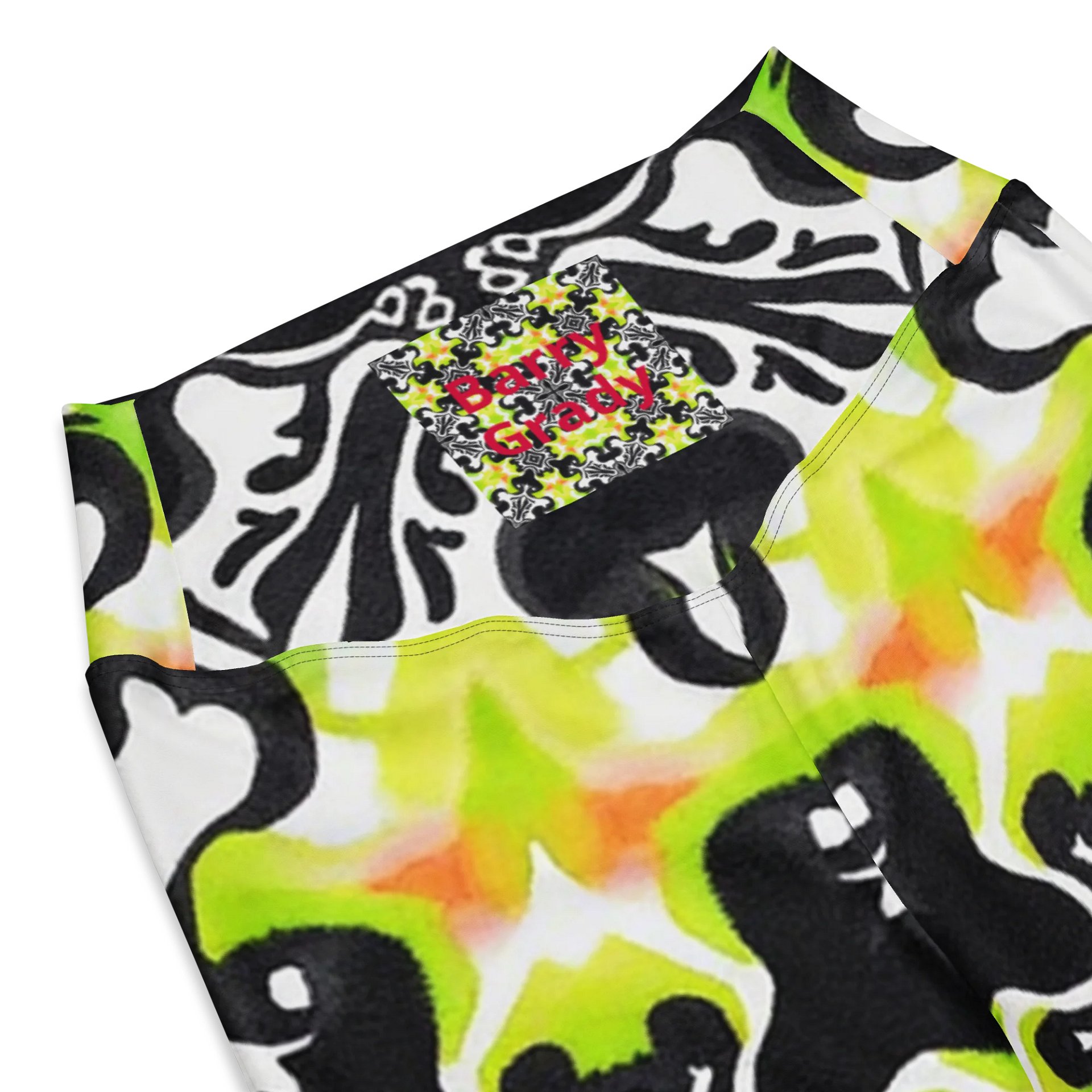 Barry Grady 'Dreamy Blossom' Flare Leggings product image (8)