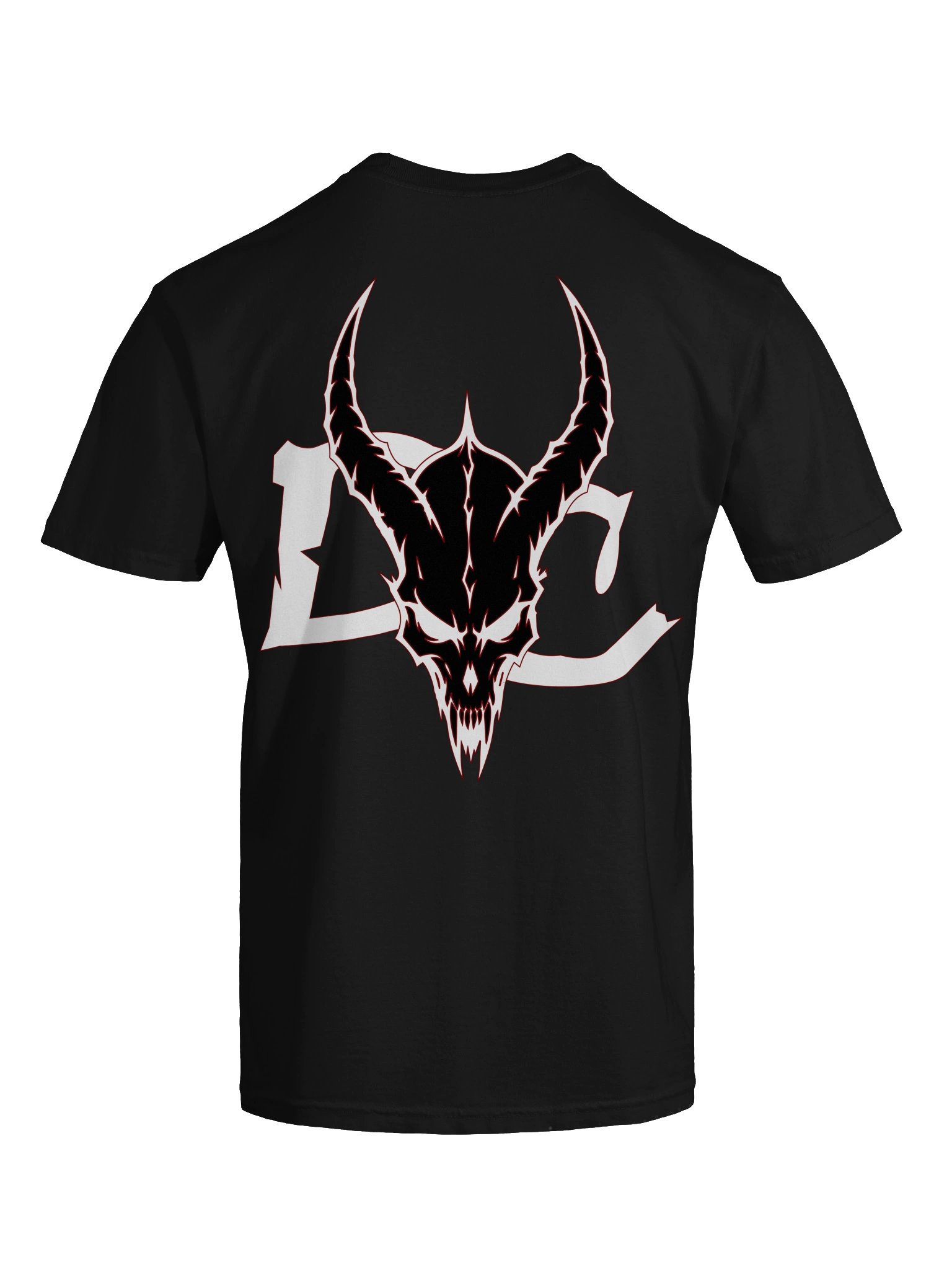 Diabolic Horned Skull Graphic Tee product image (133)