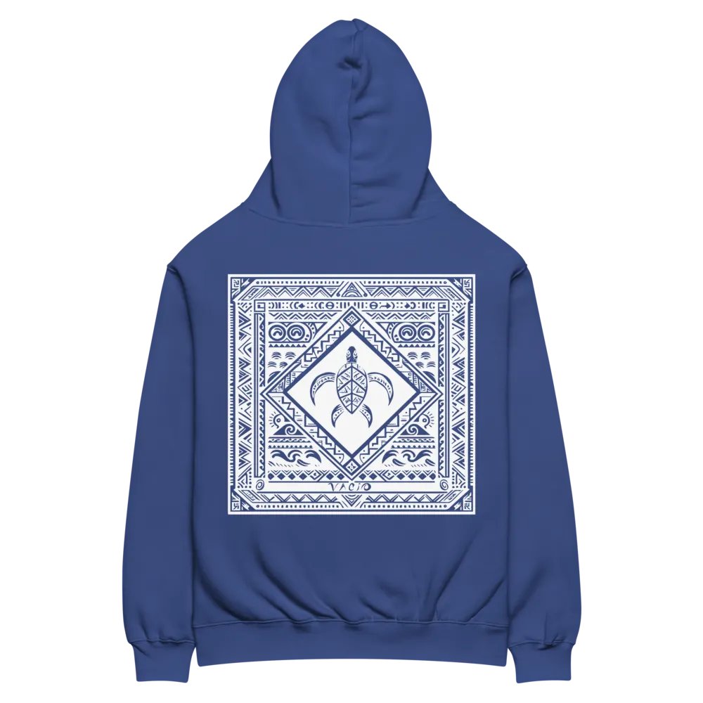 VACIO Tribal Turtle Premium Relaxed Fit Hoodie product image (12)