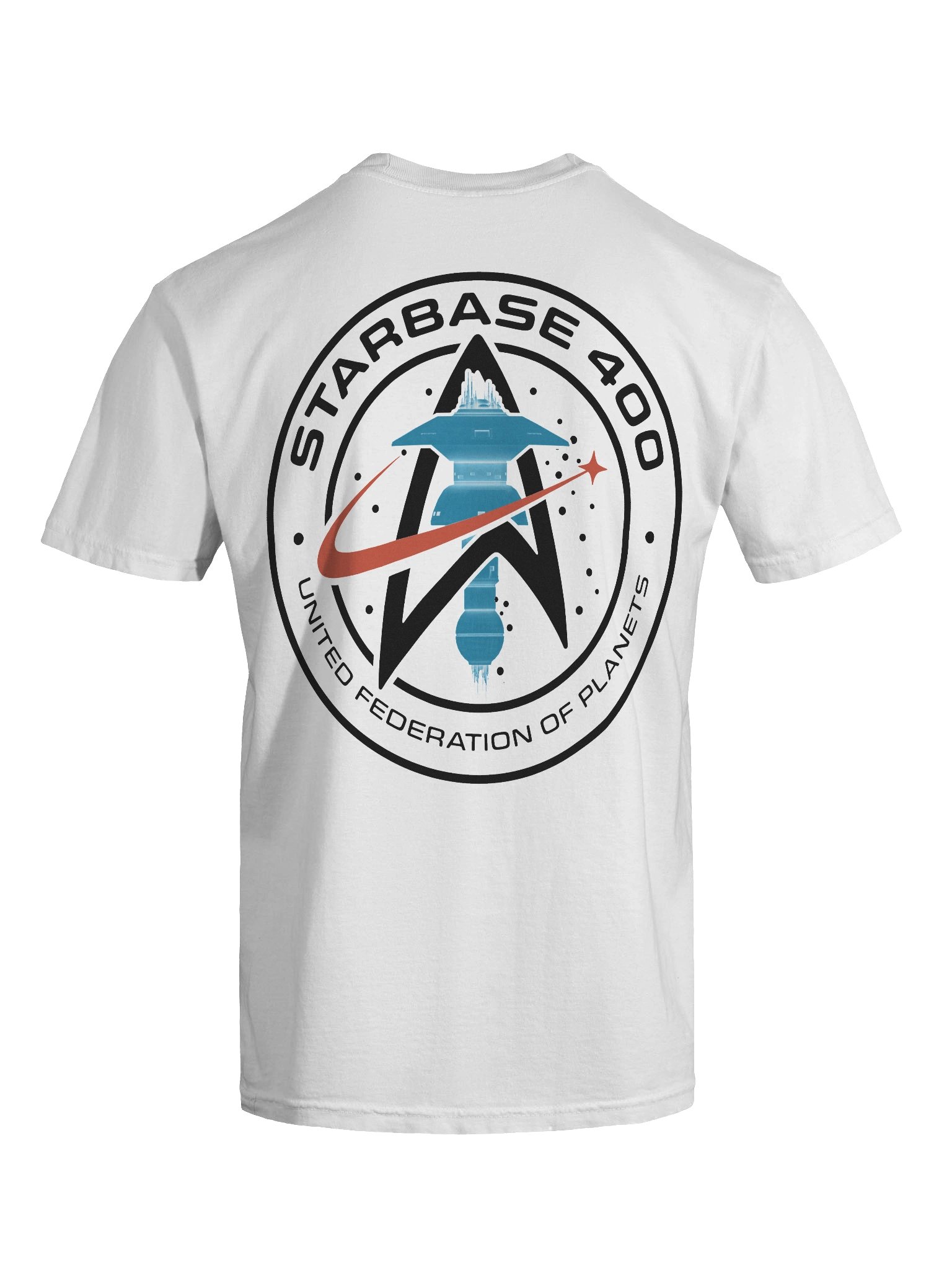 Starbase 400 - Logo White Tee product image (9)