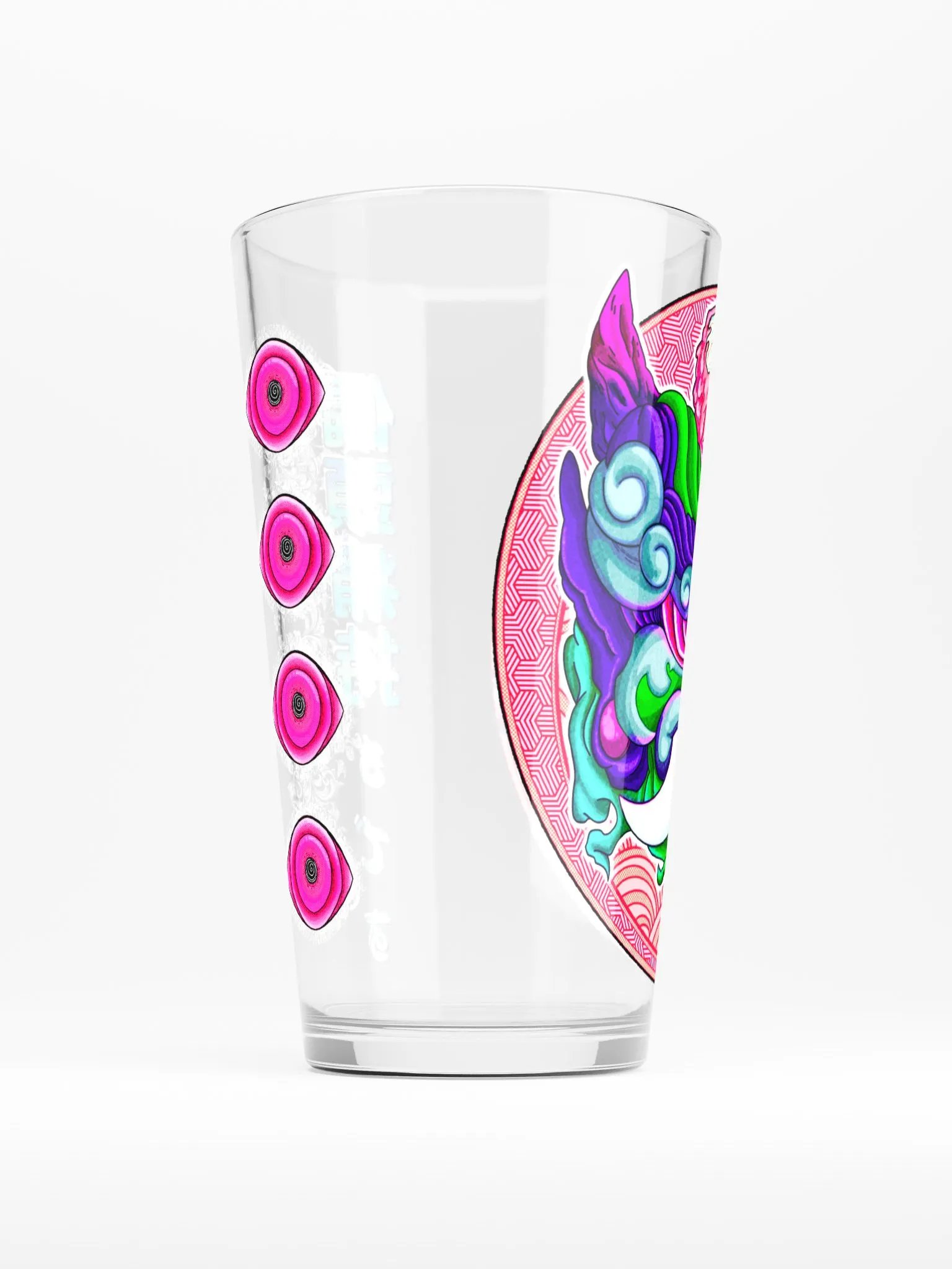 Yokai Migraine: Shaker Pint Glass product image (2)