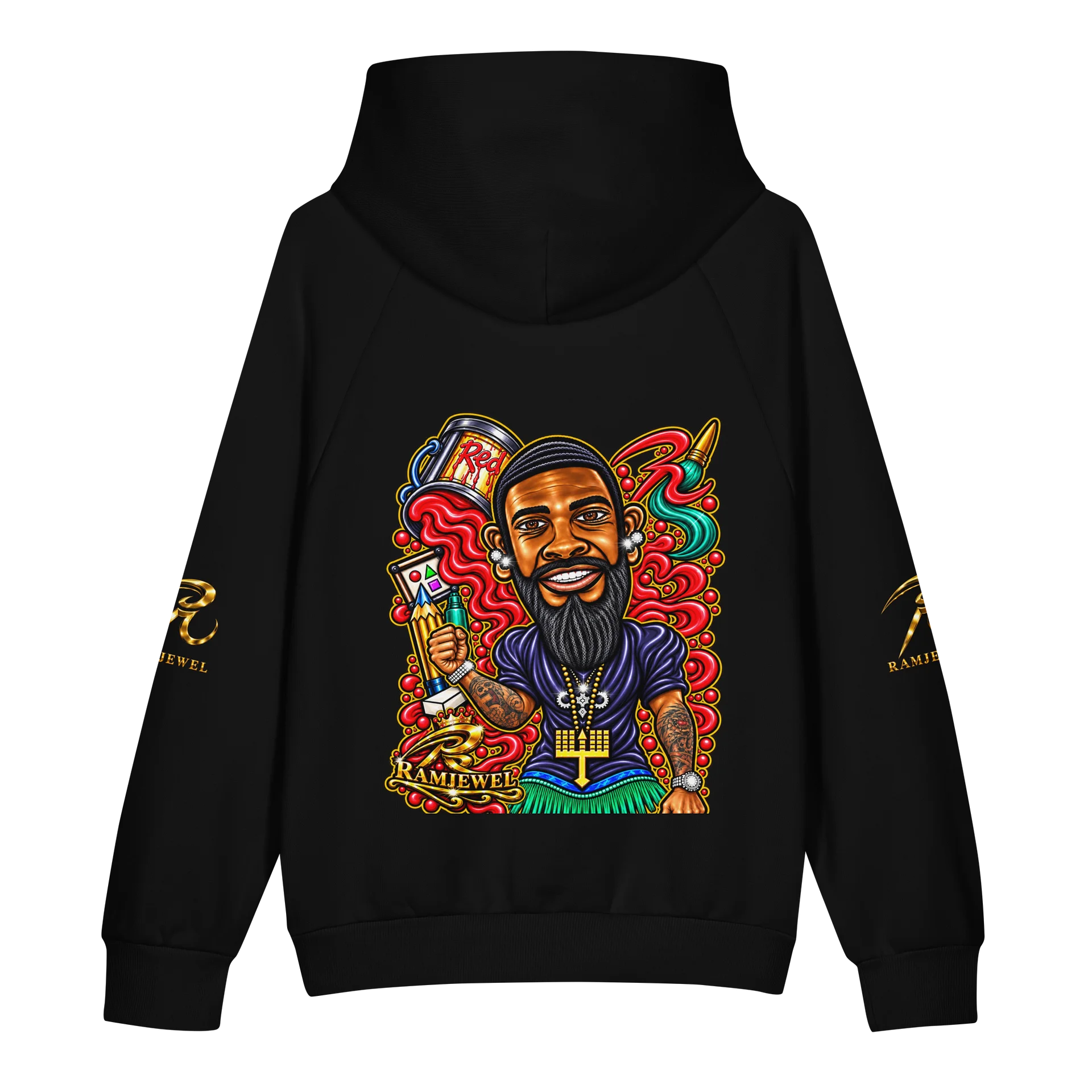 RamJewEL Caricature Cartoon Hoodie product image (2)