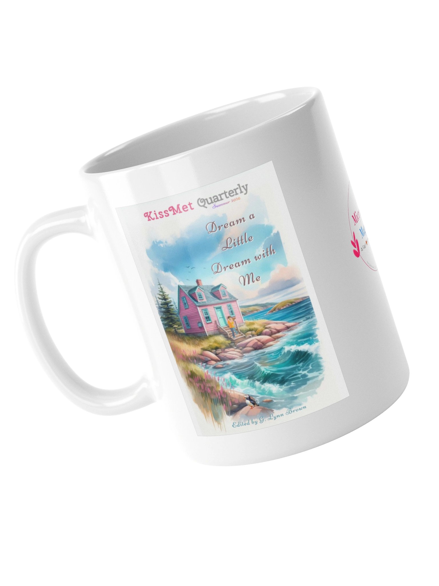 Front and Back Covers of "Dream A Little Dream With Me" and Logo Coffee Mug product image (4)