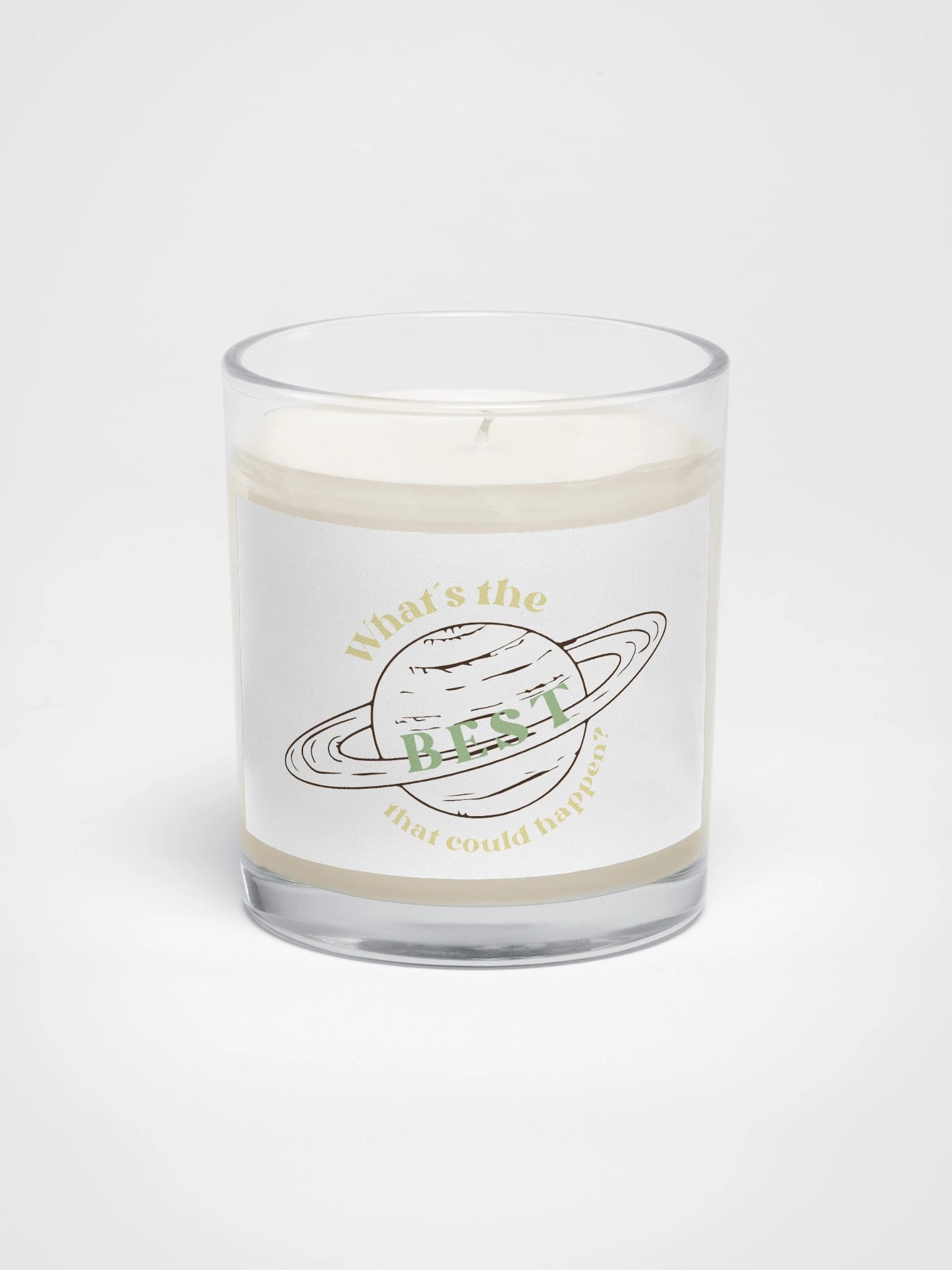 🪐 What’s the BEST That Could Happen? — Affirmation Candle product image (1)