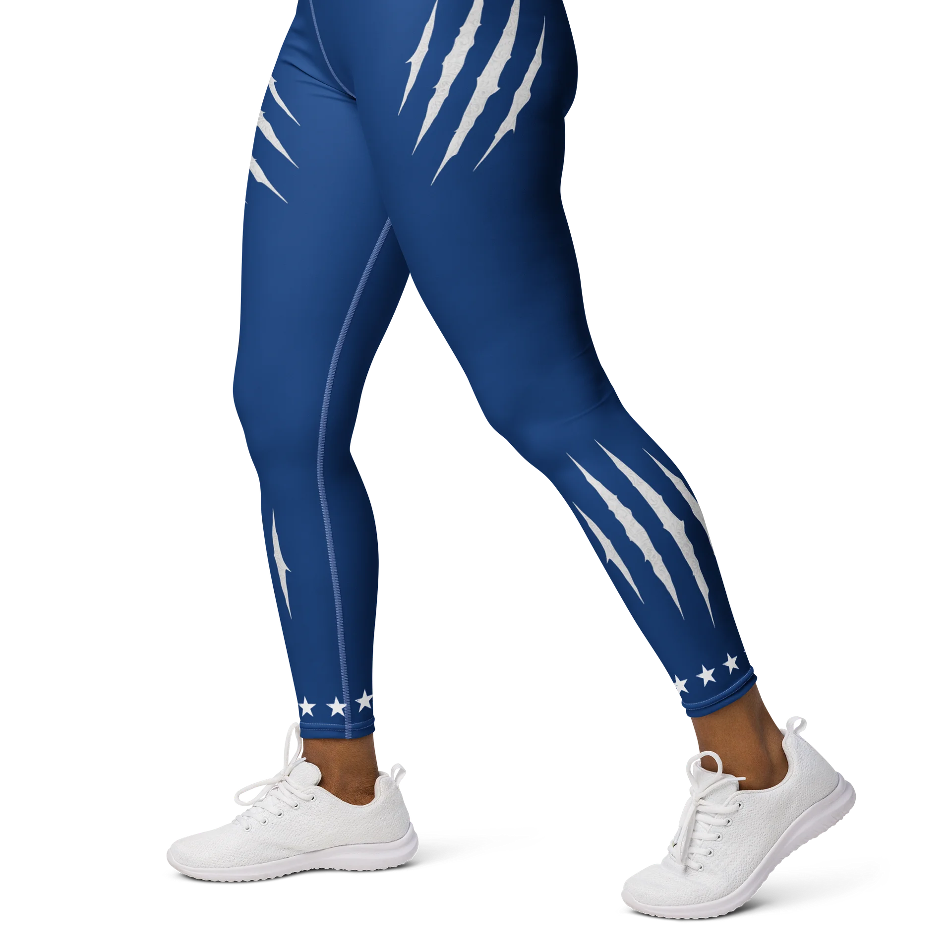 Cobalt Stars & Scars Yoga Leggings product image (3)