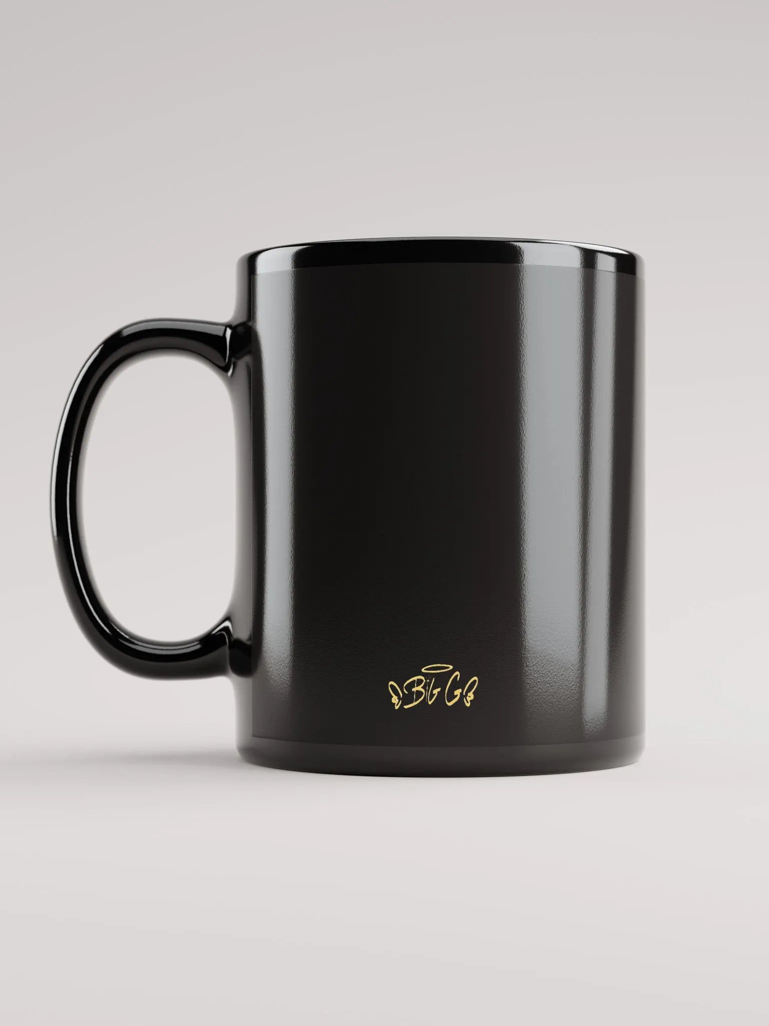 Divine Sips Black Glossy Mug product image (11)