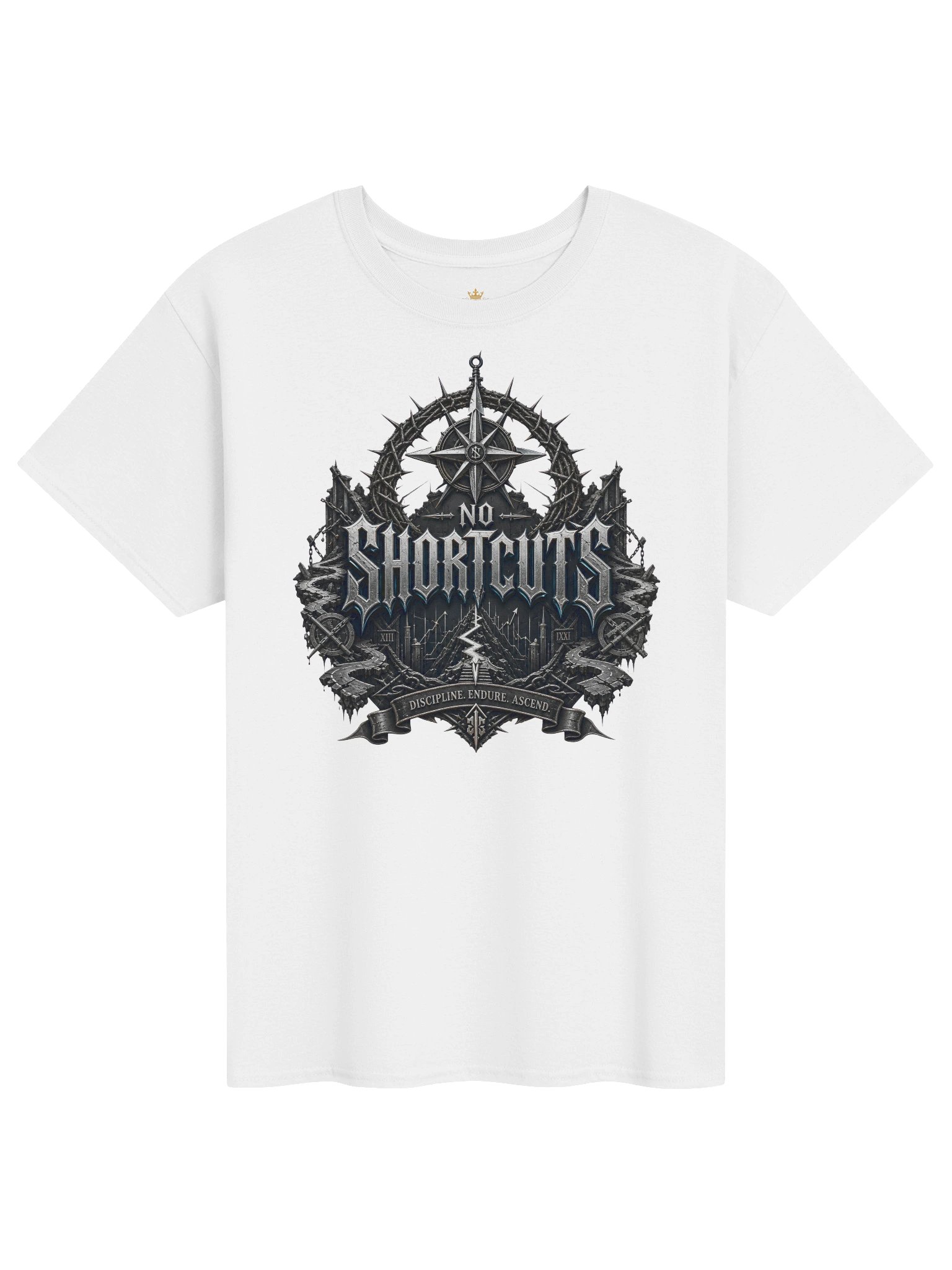 NO SHORTCUTS T-SHIRT product image (47)