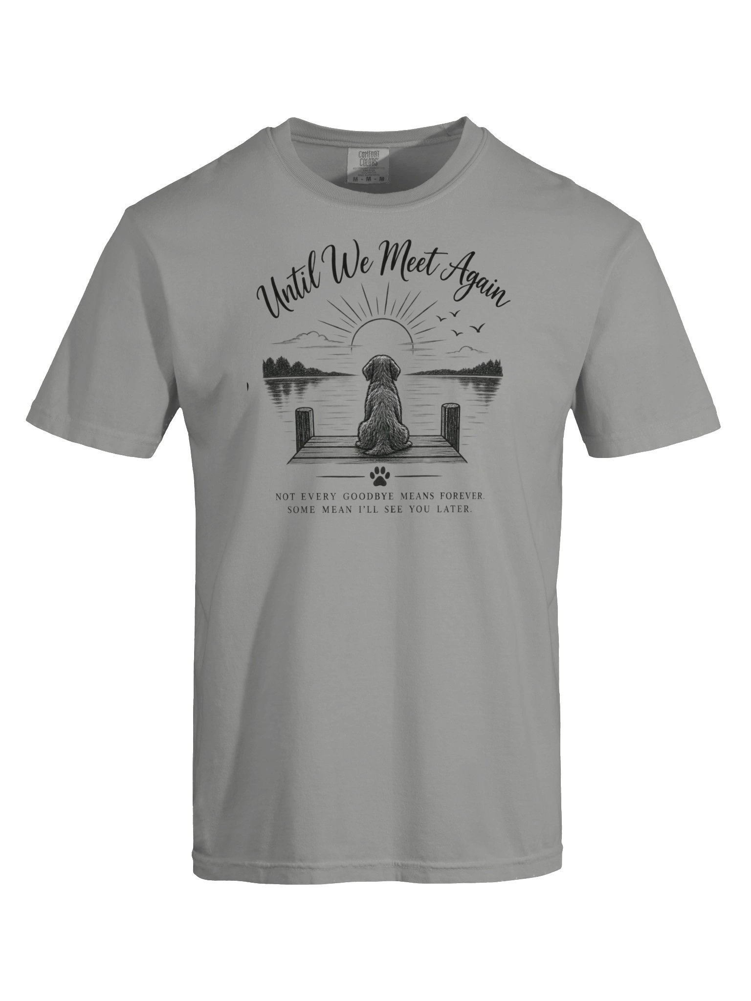 Until We Meet Again Dog Memorial Tee product image (6)