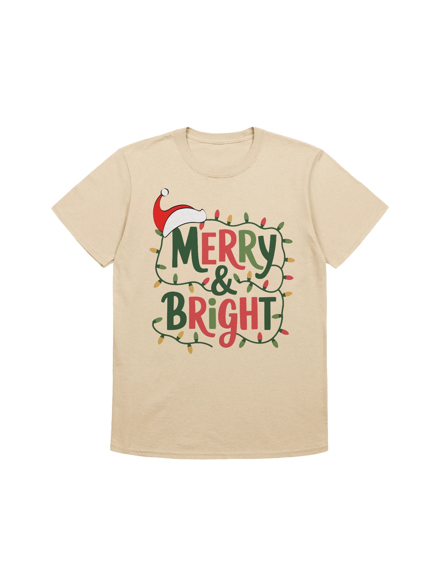Festive Merry & Bright T-Shirt product image (6)