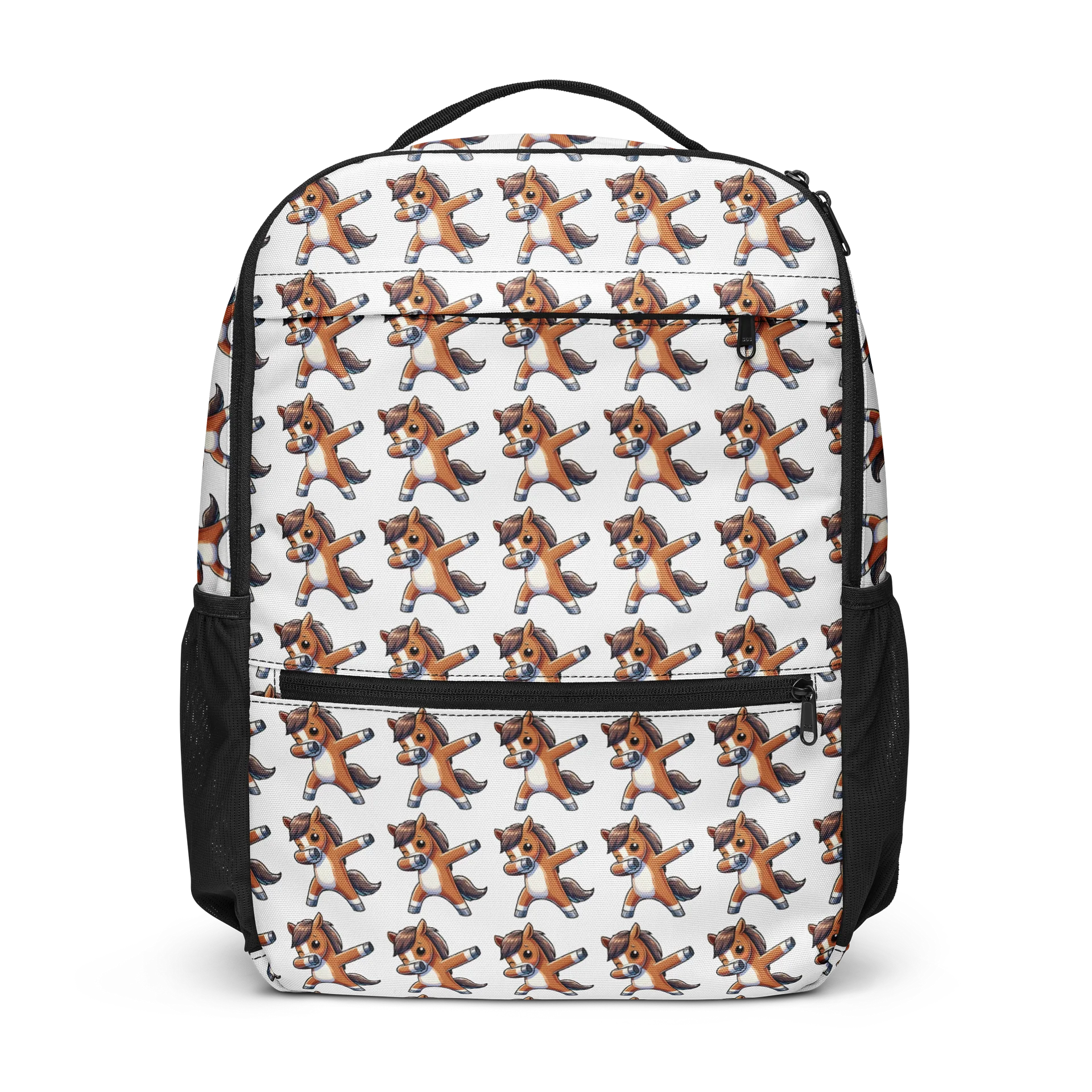 Whimsical Horse Pattern All-Over Backpack product image (1)