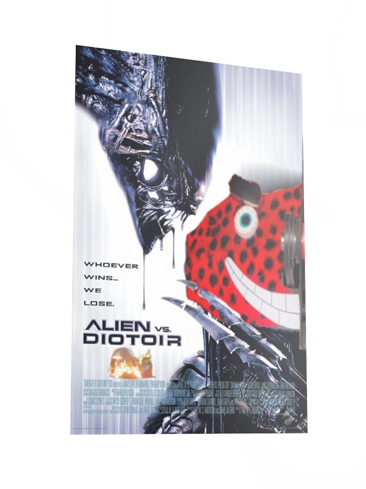 Alien vs Diotoir Poster product image (2)