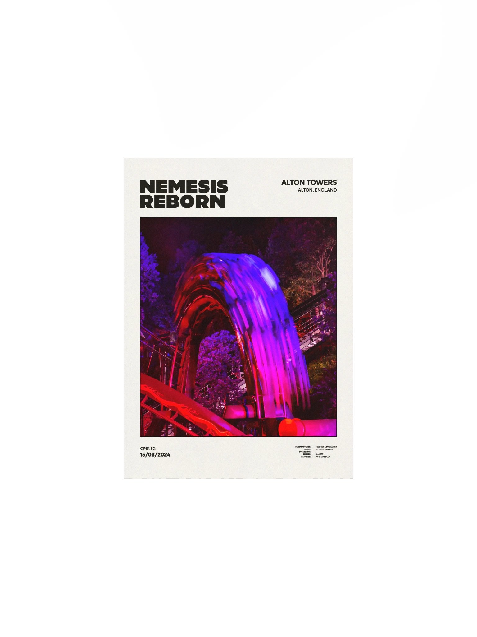 Nemesis Reborn Loop Night Premium Poster product image (1)