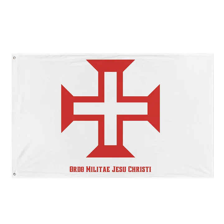 Cross of the order of Christ - Flag v1 product image (1)