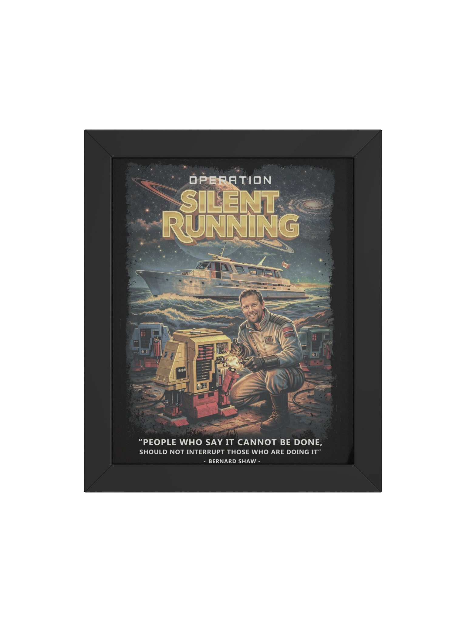 Framed Poster – Silent Running Movie Poster product image (7)
