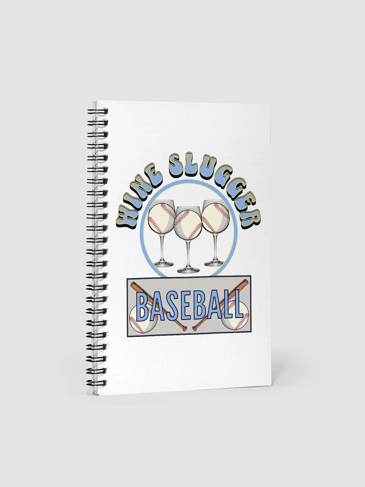 Wine Slugger Baseball Notebook product image (1)