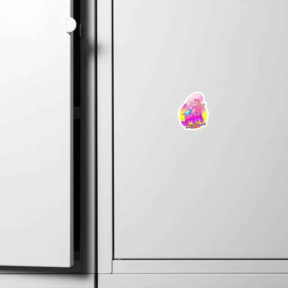 Jem Vaporwave Tribute Magnet product image (10)