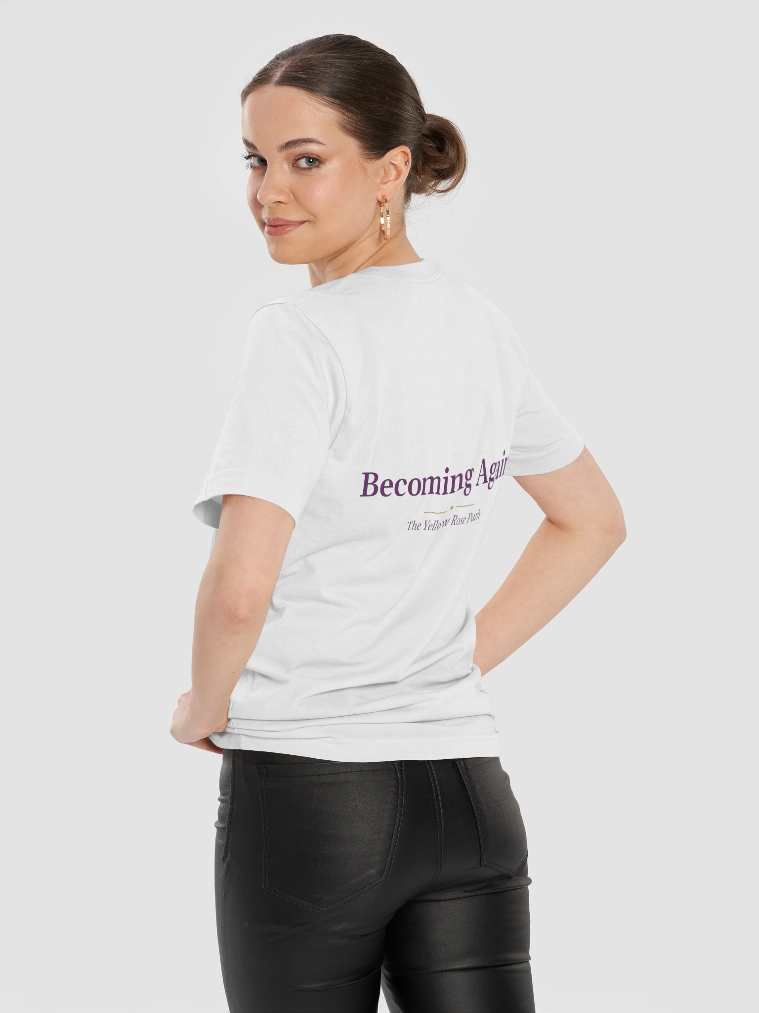 Becoming Again: Tee shirt product image (12)