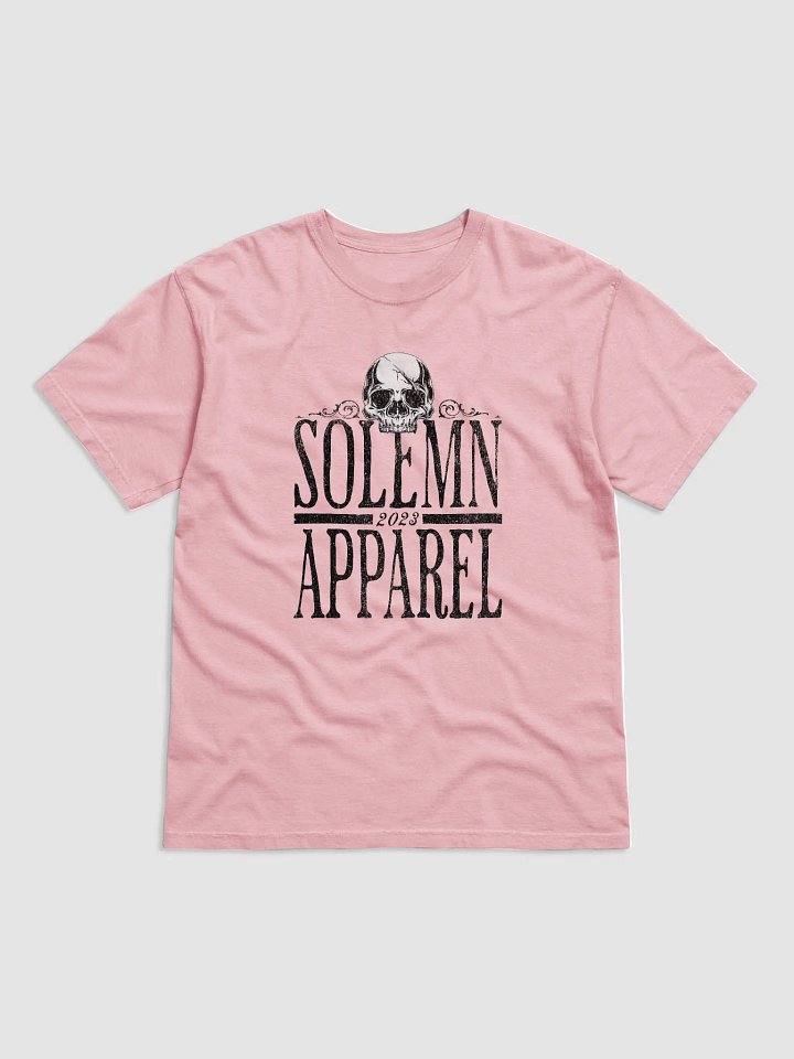 Solemn Skull Unisex Tee (Color Variations) product image (1)