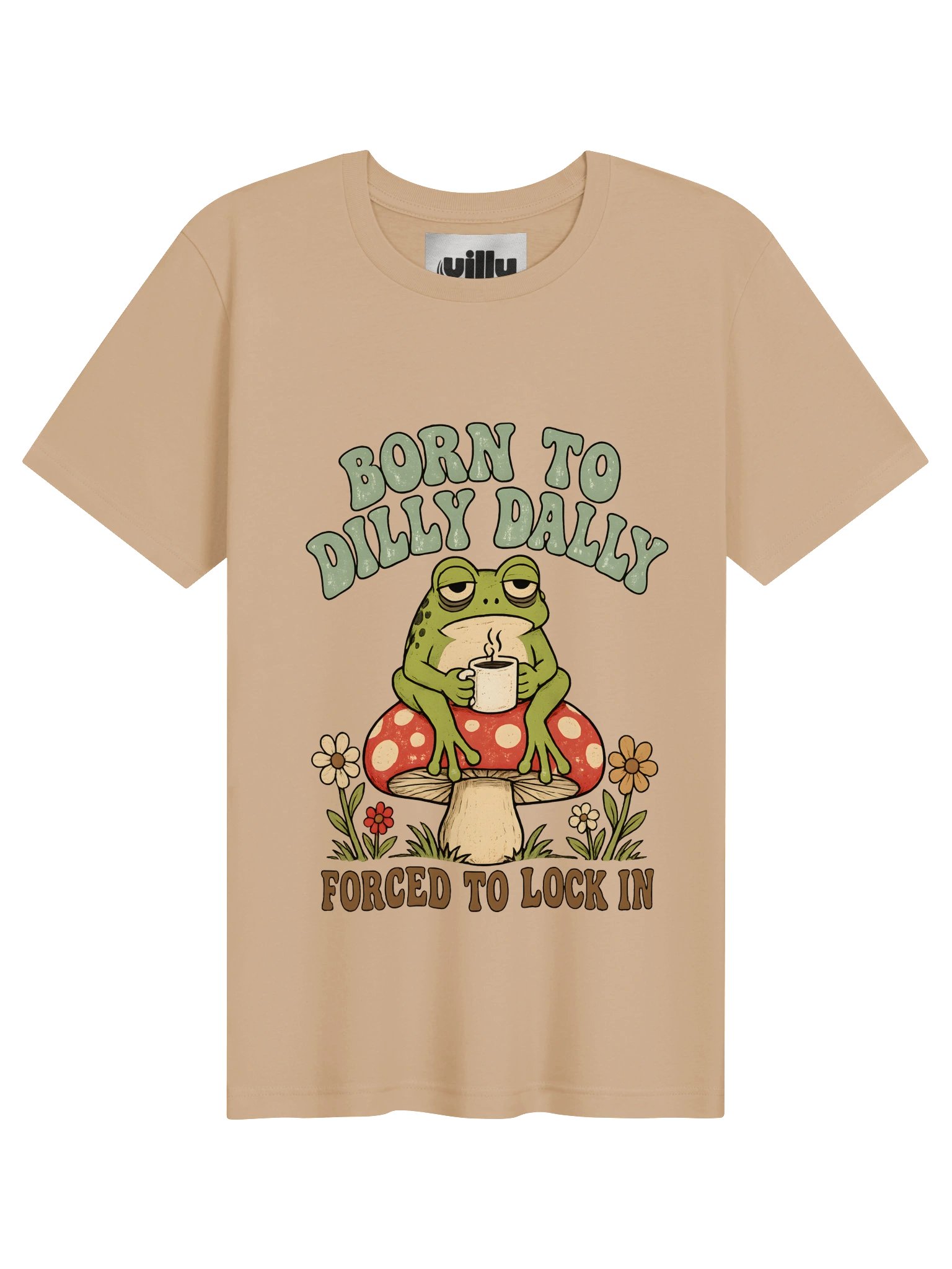Born To Dilly Dally Frog Tee product image (4)