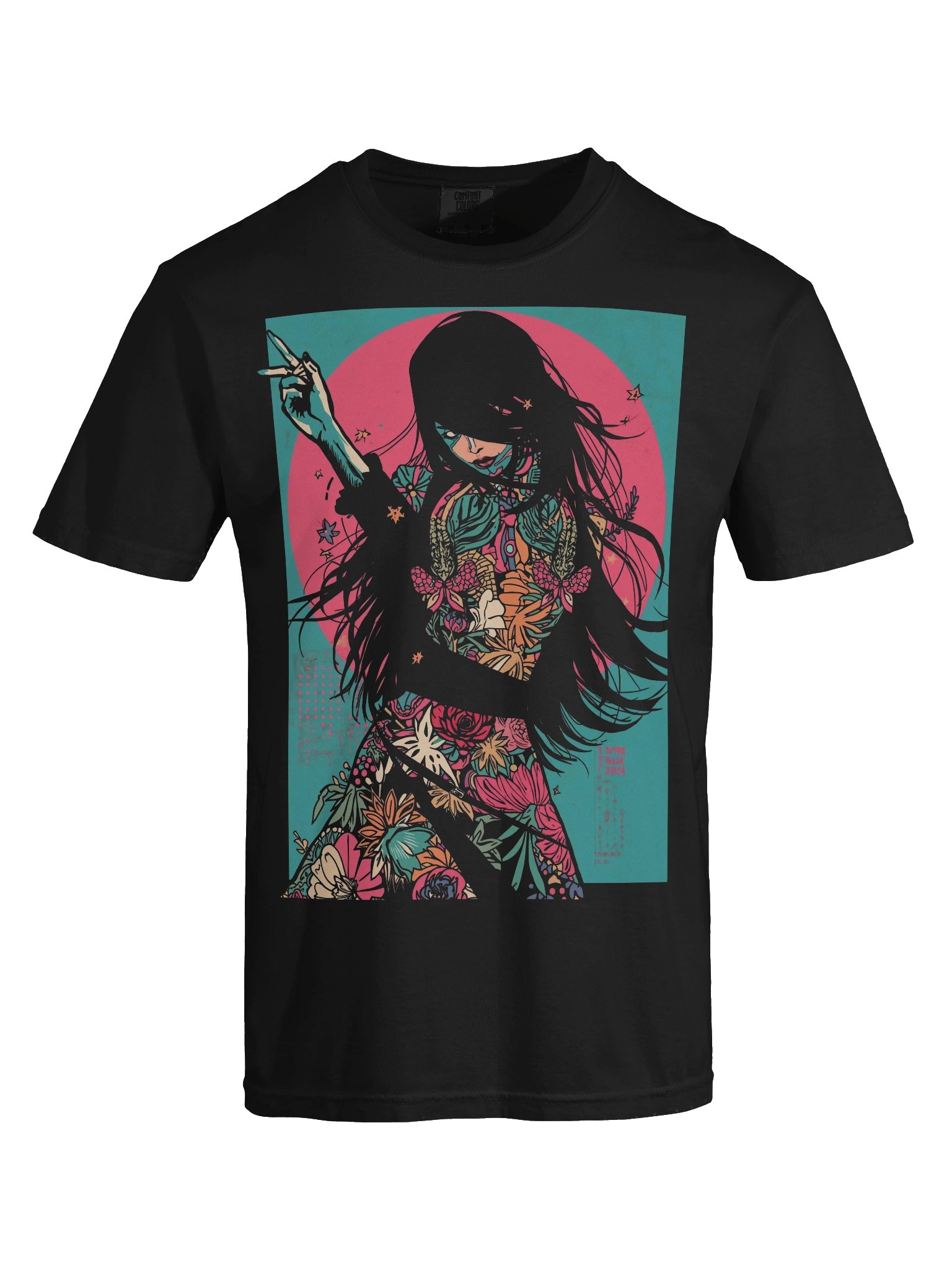 Floral Power Woman Heavyweight Tee product image (2)