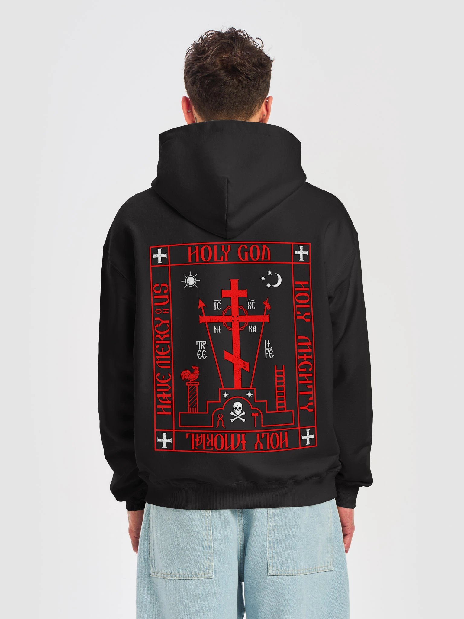 Holy God Super Heavyweight Hoodie product image (6)