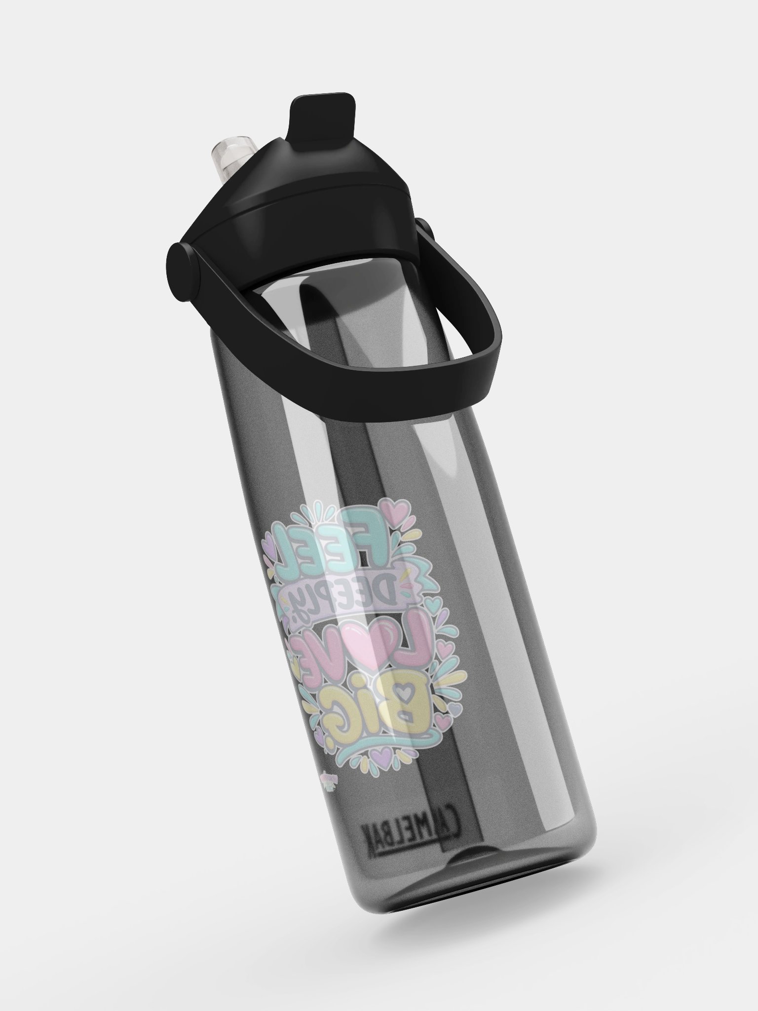 CamelBak Thrive® Flip Straw Inspirational Water Bottle - Feel Deeply. Love Big. product image (7)