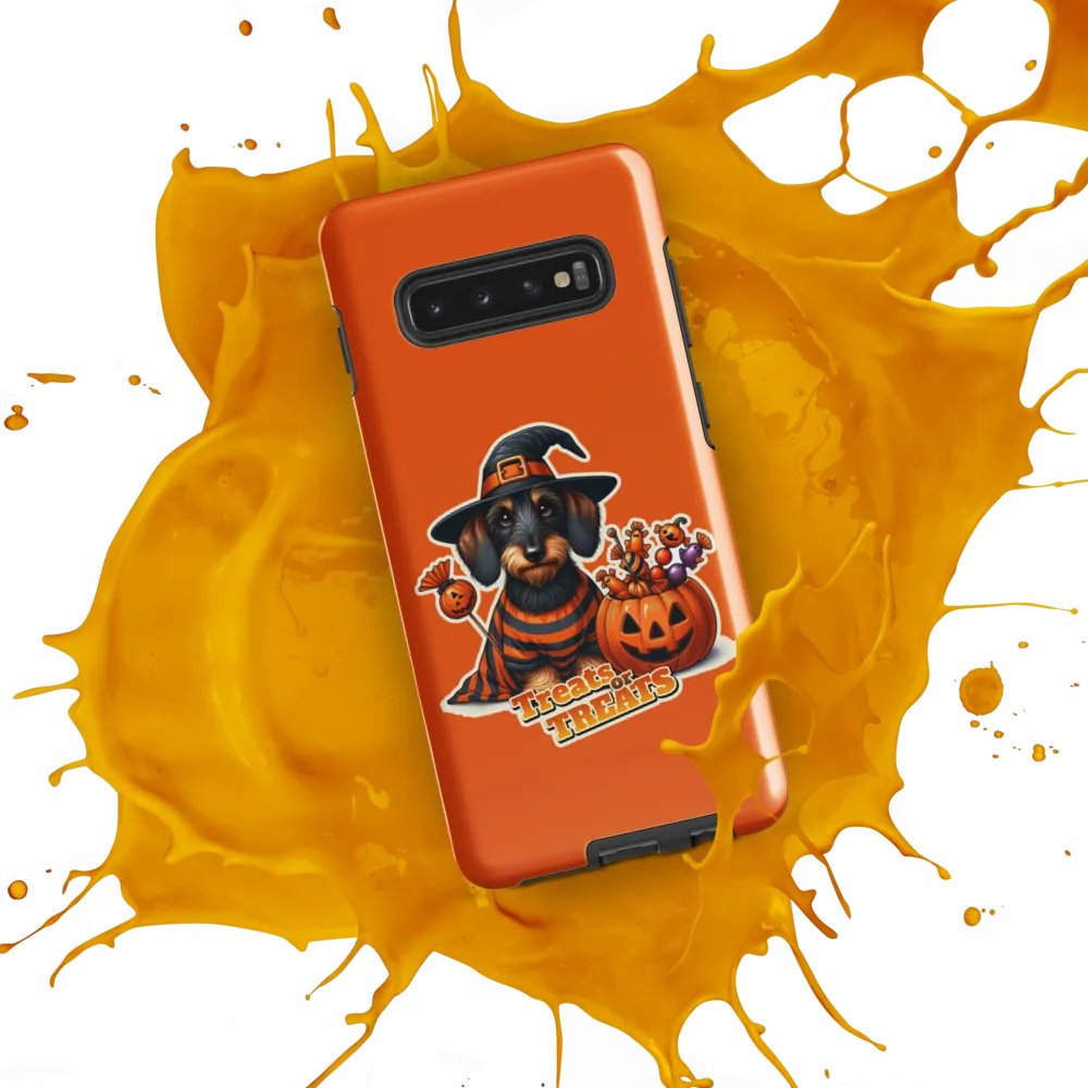 Dachshund Treat Halloween - Samsung Tough Case product image (53)
